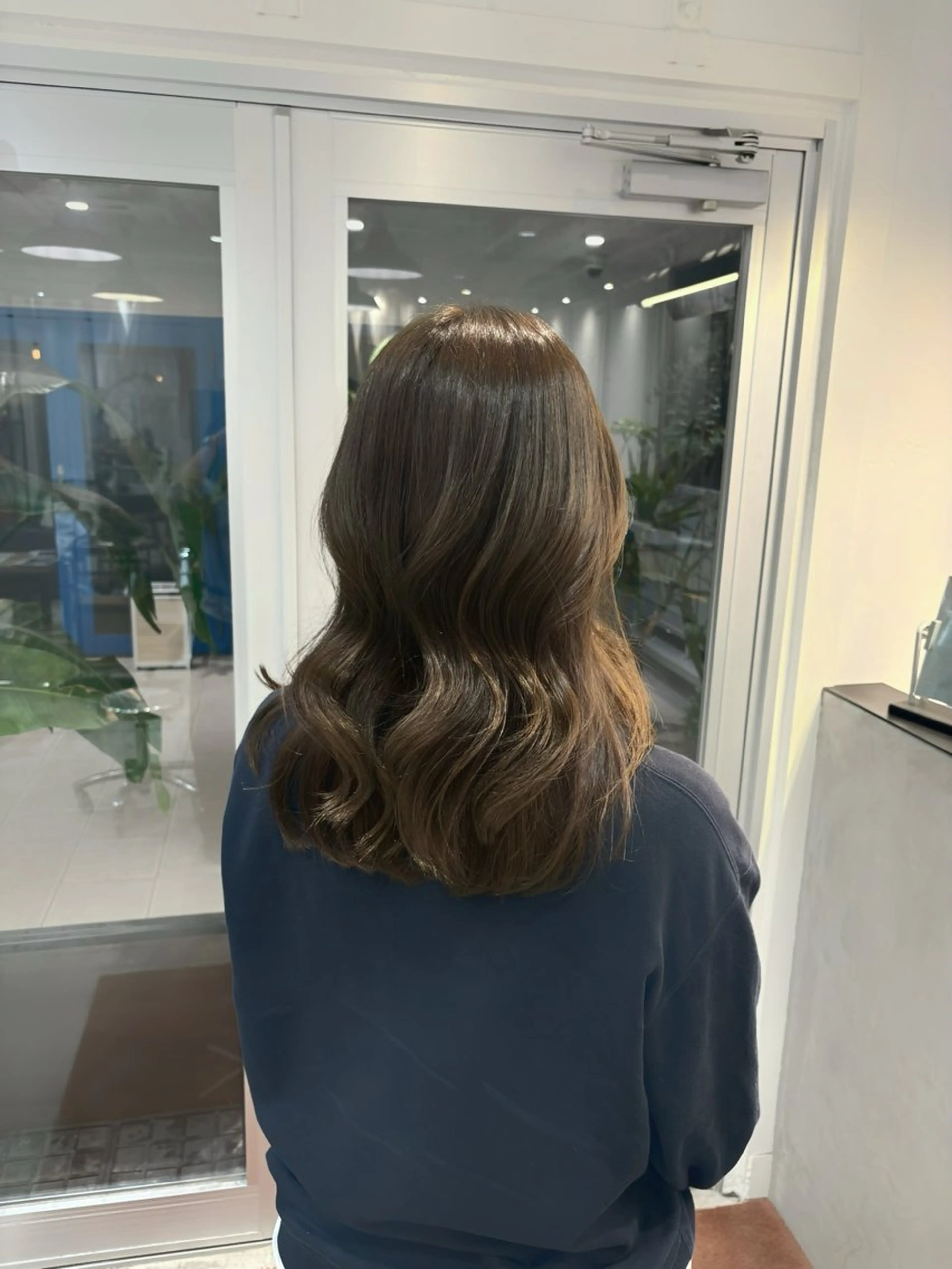 ロング ヘアカラー カラー/パーマ さくらのヘアスタイル