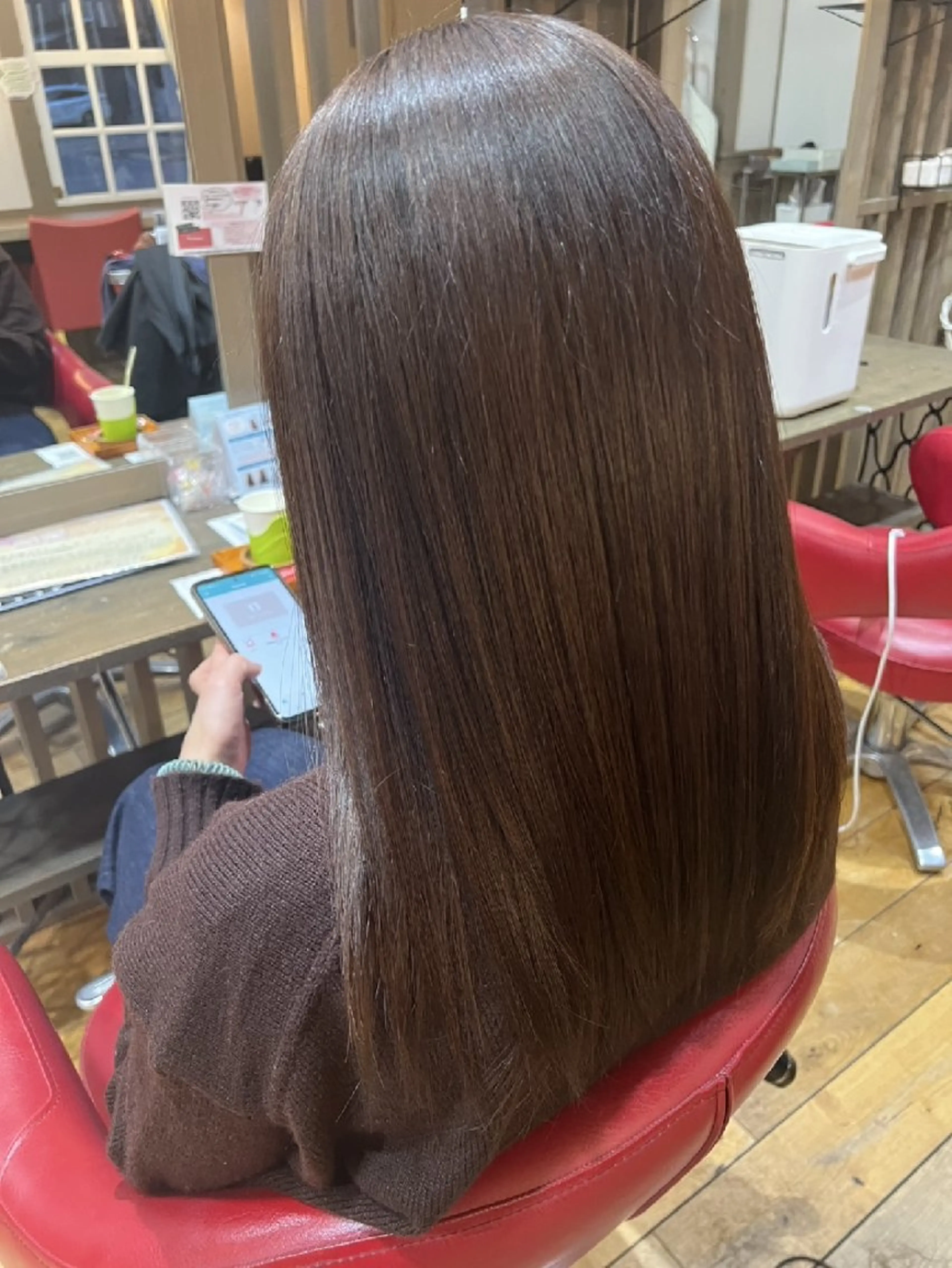 カラー 清明 杏友見のヘアスタイル