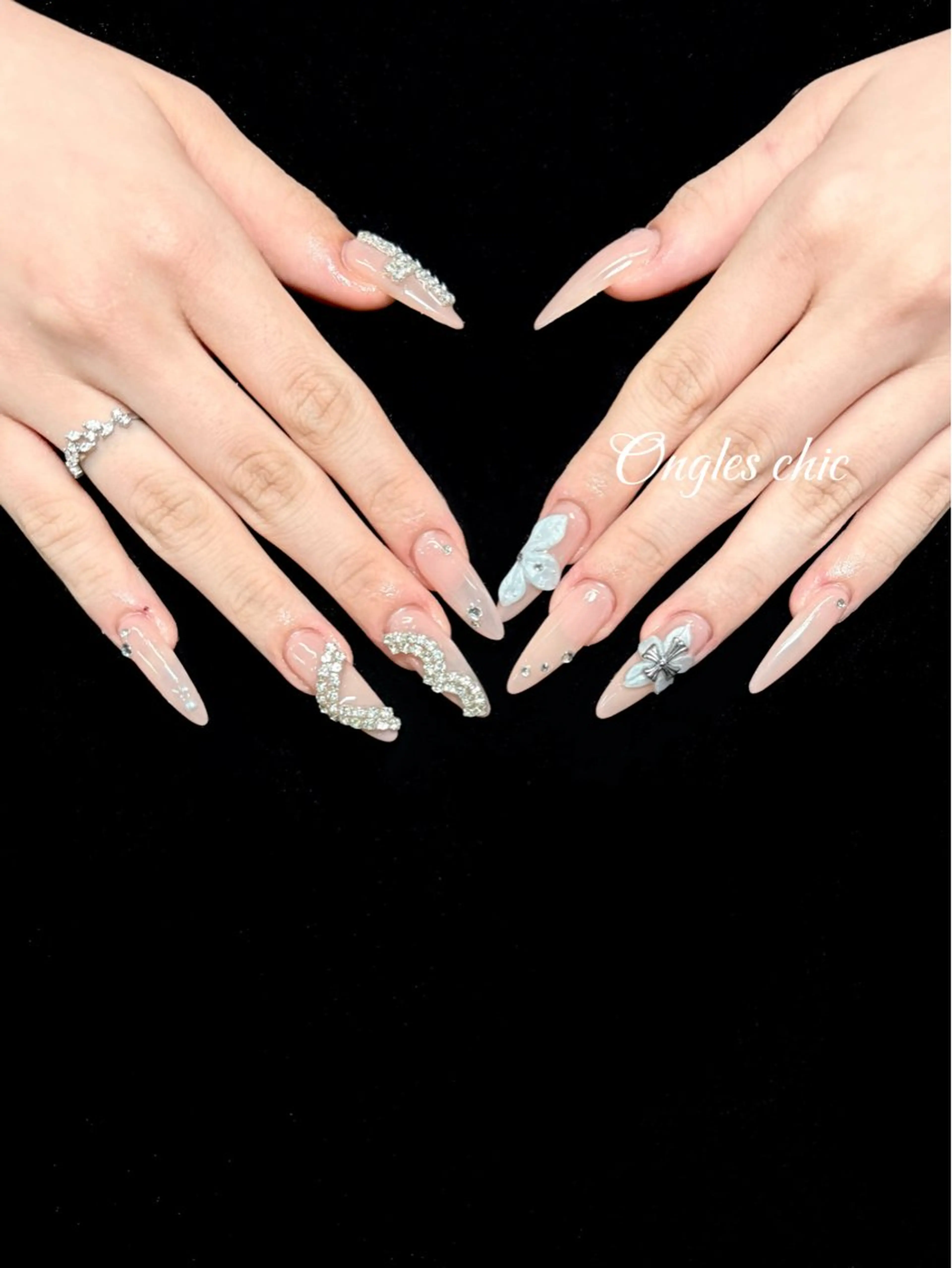 ネイル ハンドネイル ongles chicのネイルデザイン