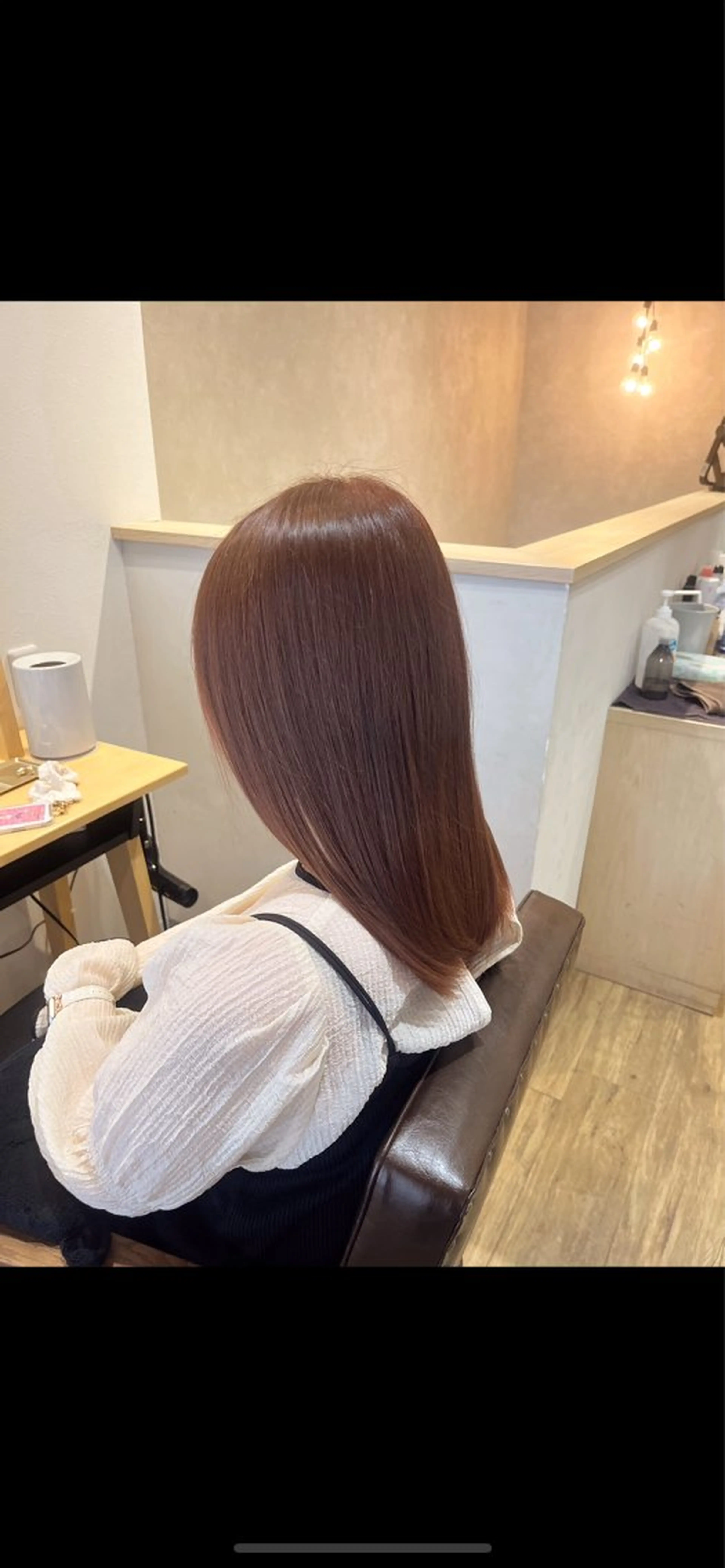 カラー ブラウンカラー ピンクカラー ヘアカラー ✨モデル募集中✨ 田邉 栞璃のヘアスタイル