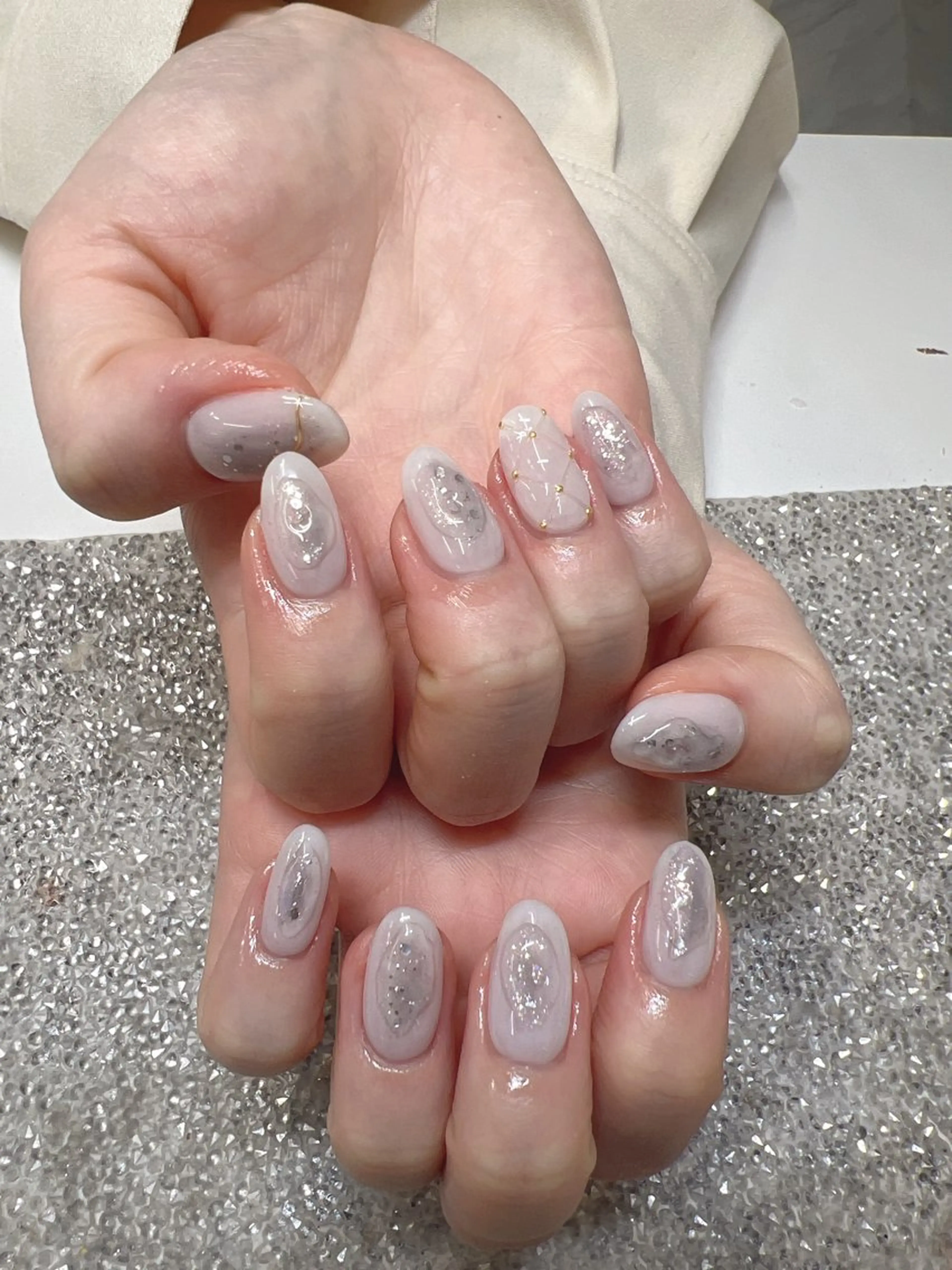 ネイル ガレンドウ 白澤 愛子のネイルデザイン