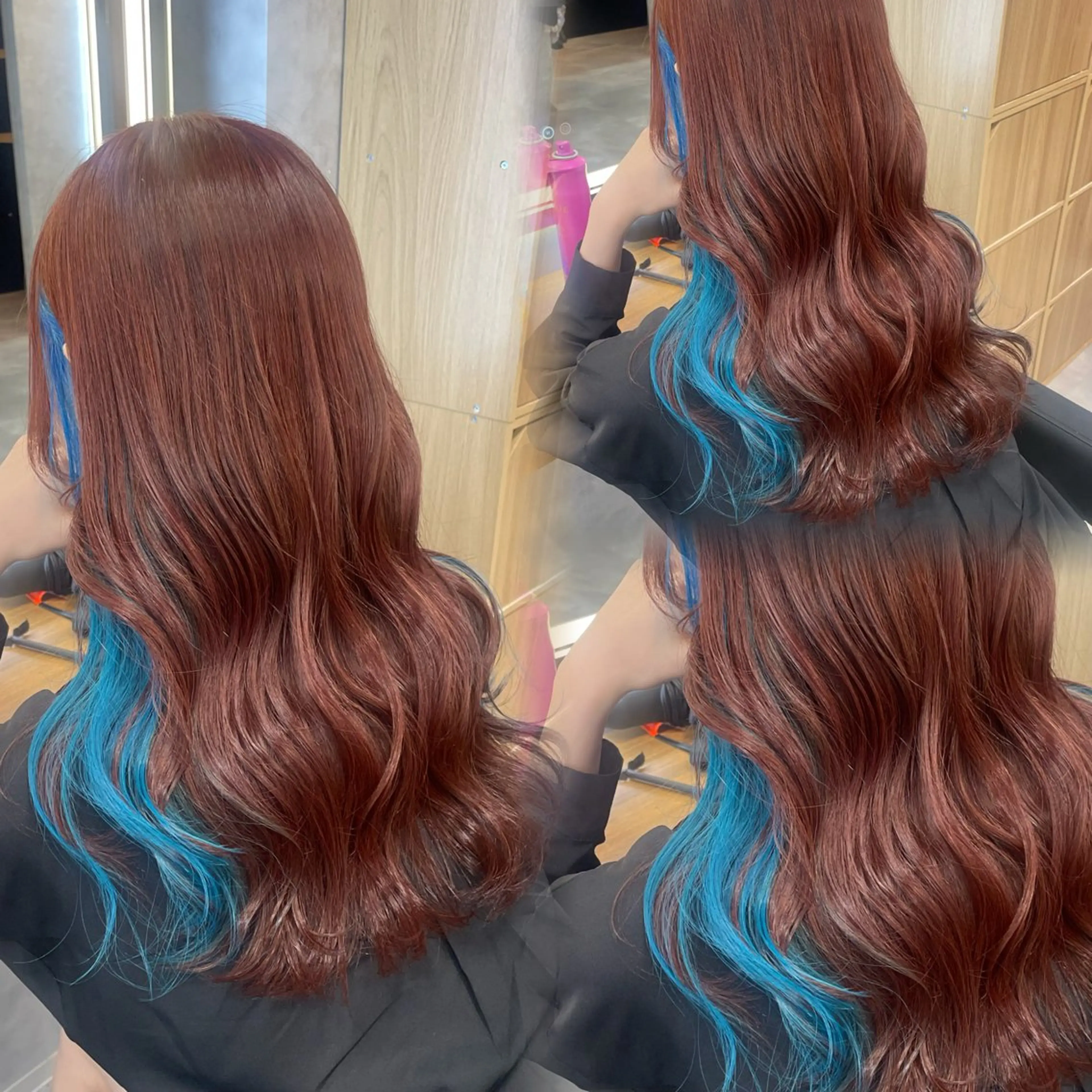 ロング カラー ヘアアレンジ ヘアカラー トリートメント 透明感カラー/推しカ ラー☁️JURAのヘアスタイル