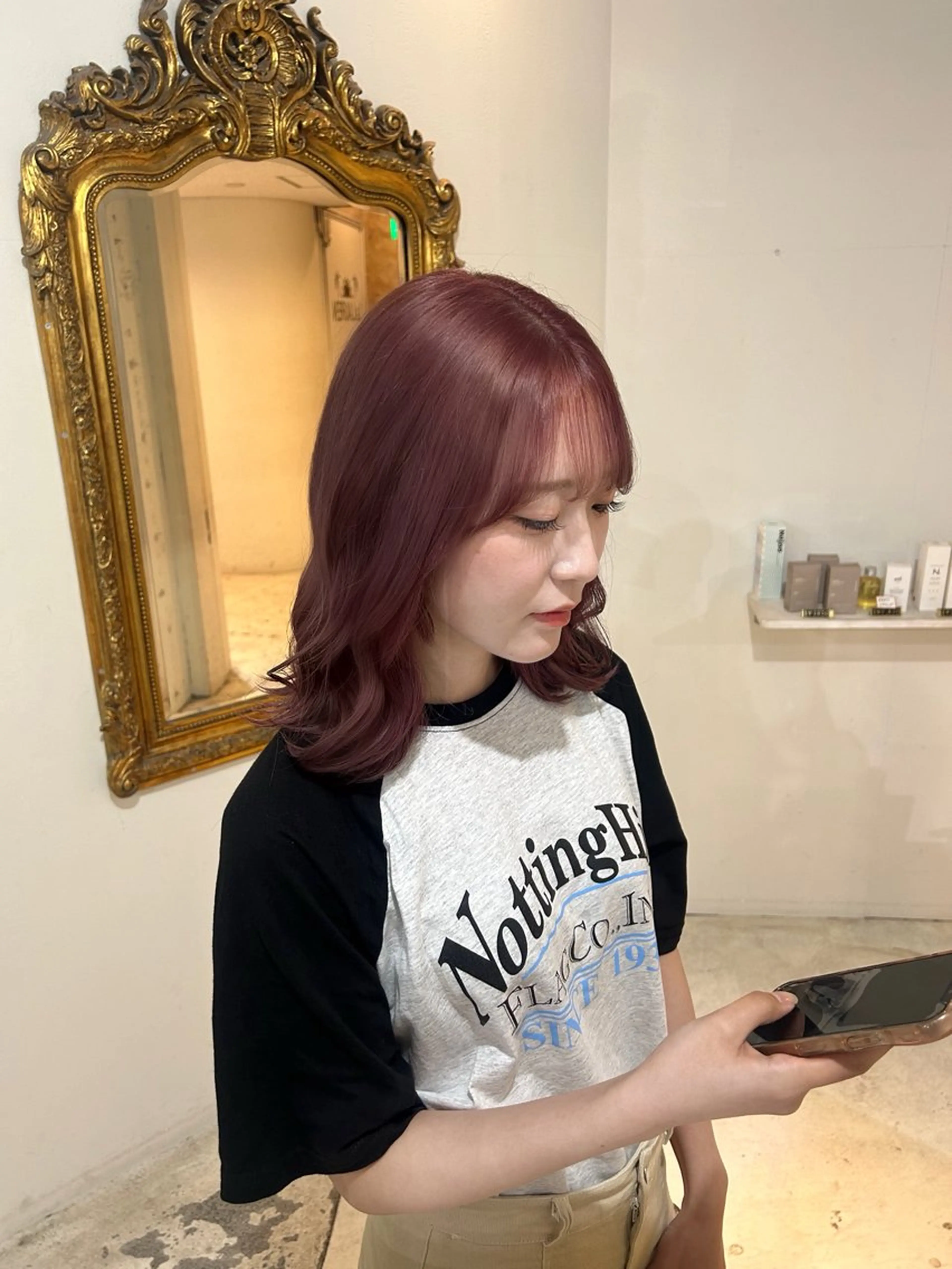 カラー ヘアカラー yori所属・kokoro/ レイヤーstyle✭のヘアスタイル