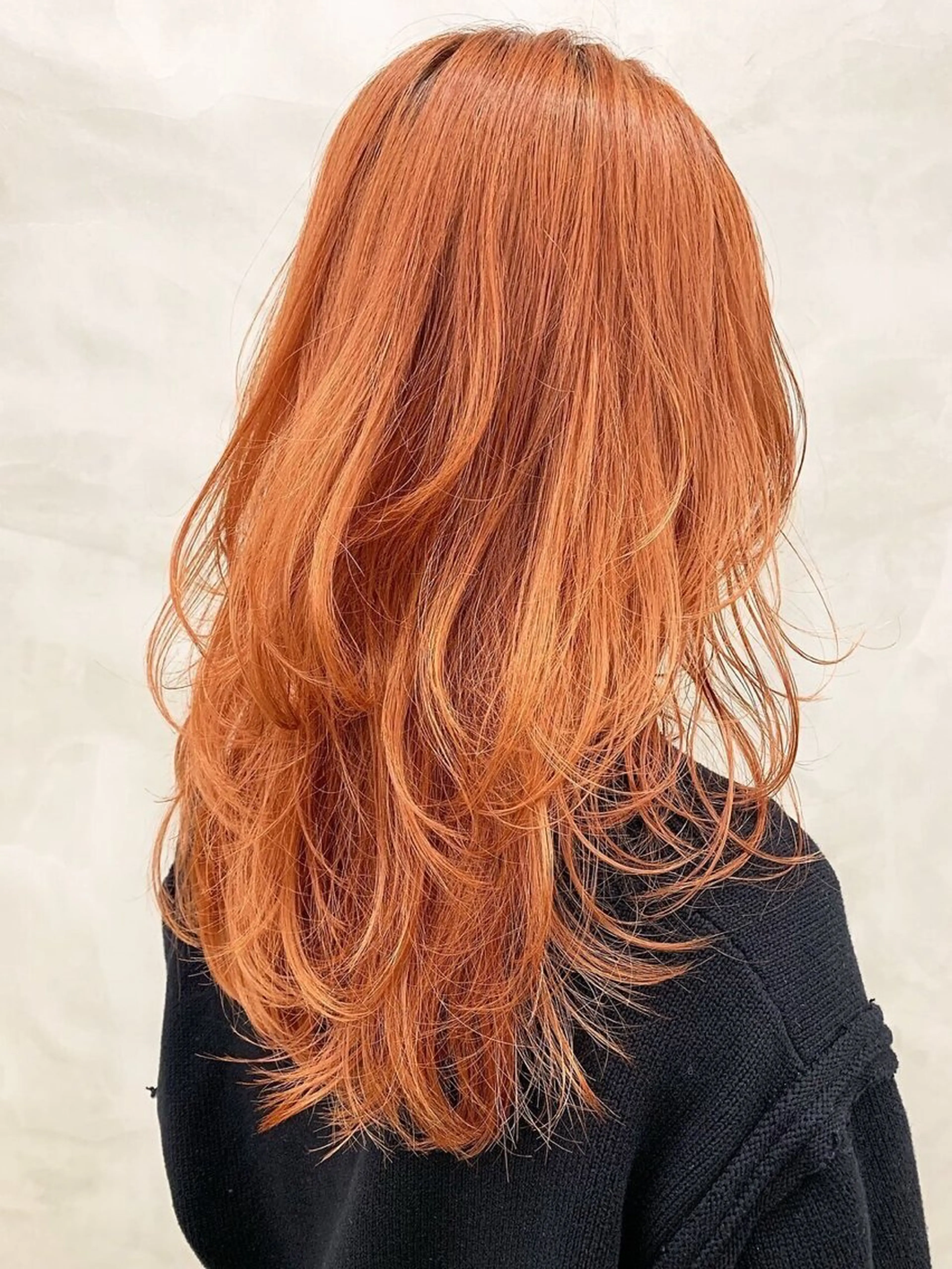 ロング ハイライト 髪質改善 レイヤーカット ロング トリートメント レディースカラー✨ urara渋谷のヘアスタイル