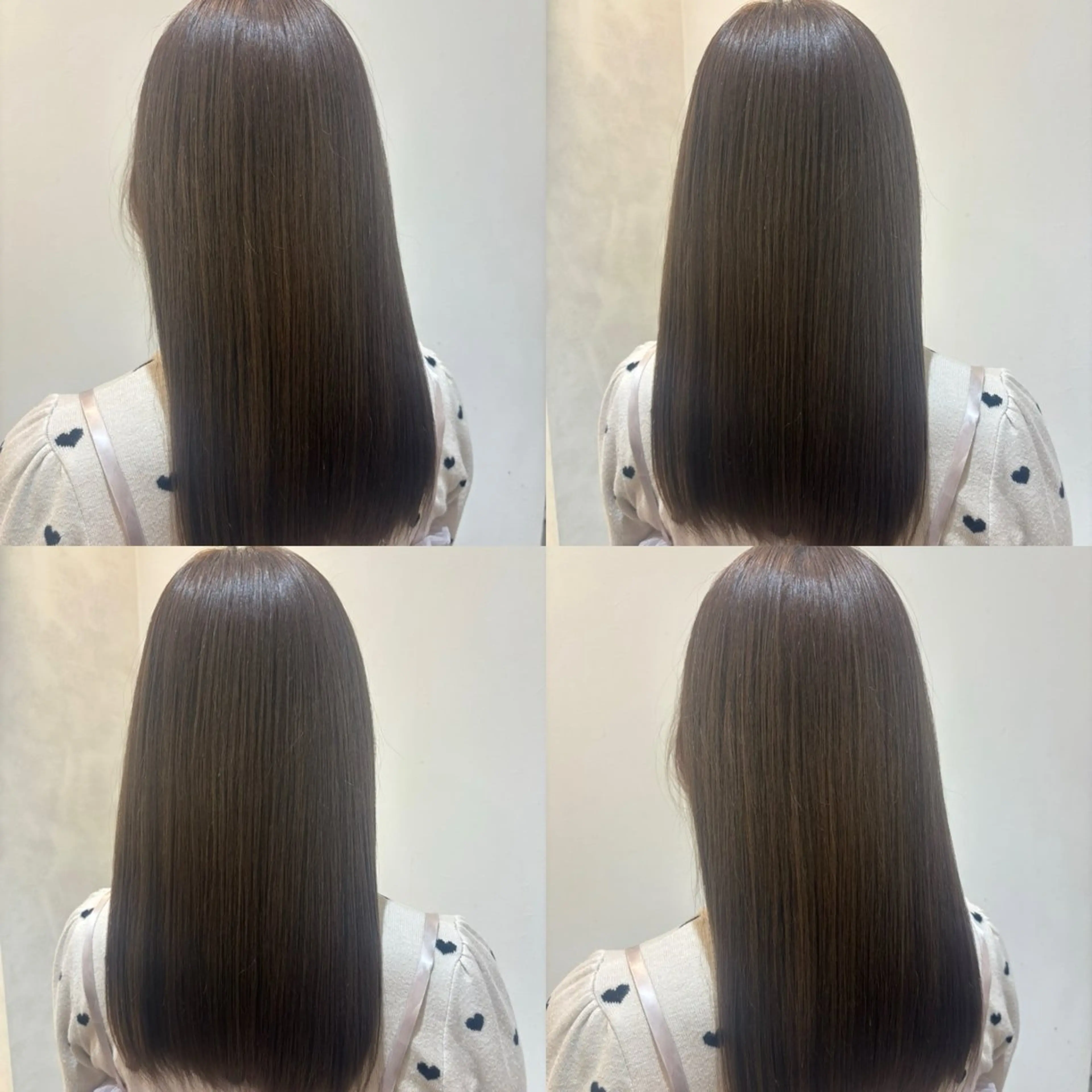 セミロング カラー ベージュカラー オリーブベージュ お客様満足度No.1 🐶柴田みどりのヘアスタイル