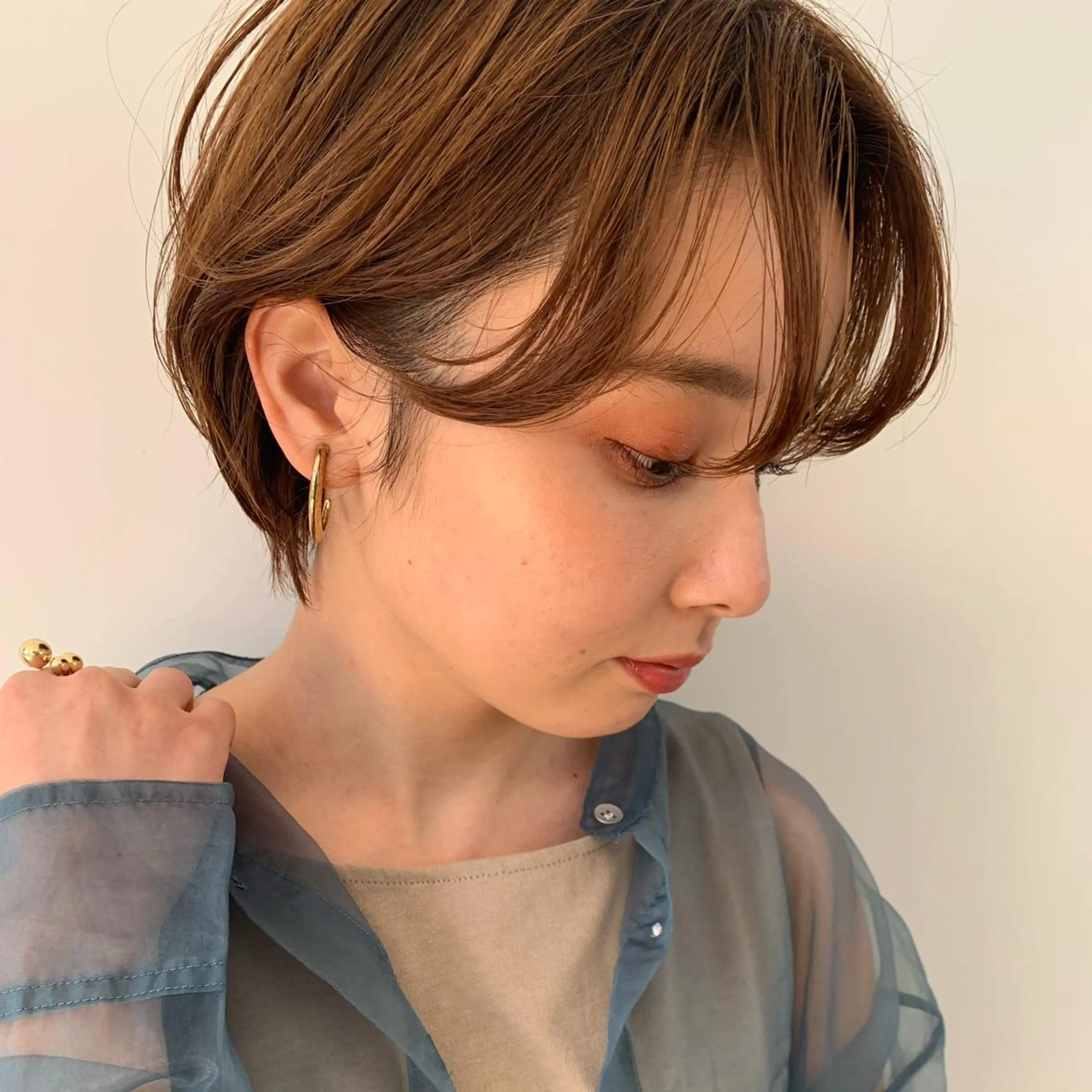 ショート ショート特化美容師 大阪京橋　大本　渉のヘアスタイル