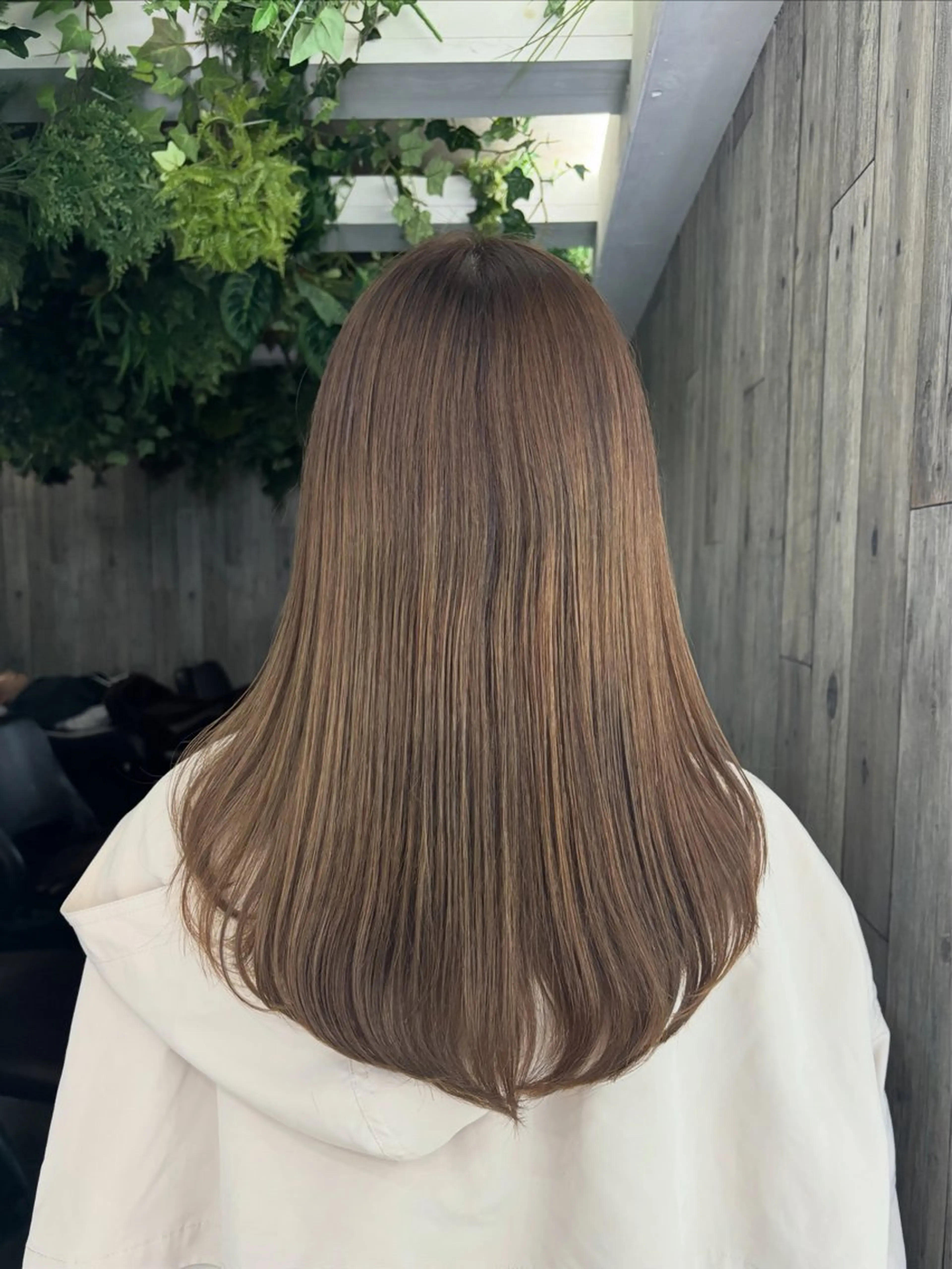 セミロング カラー カット ヘアカラー 坂下 光輝のヘアスタイル