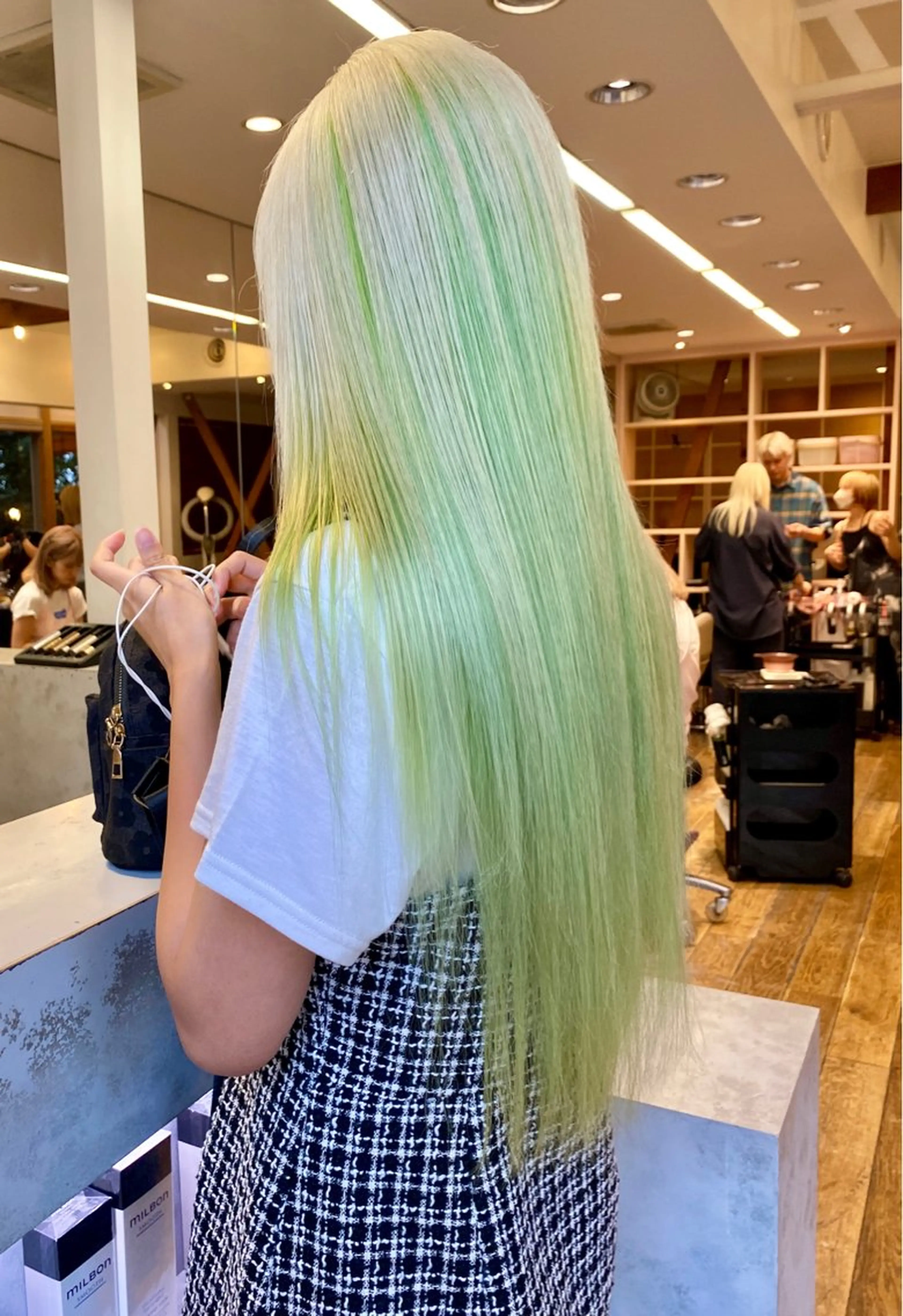 ロング カラー ブロンド ハイトーンカラー ハイトーン/デザイン hirokiのヘアスタイル