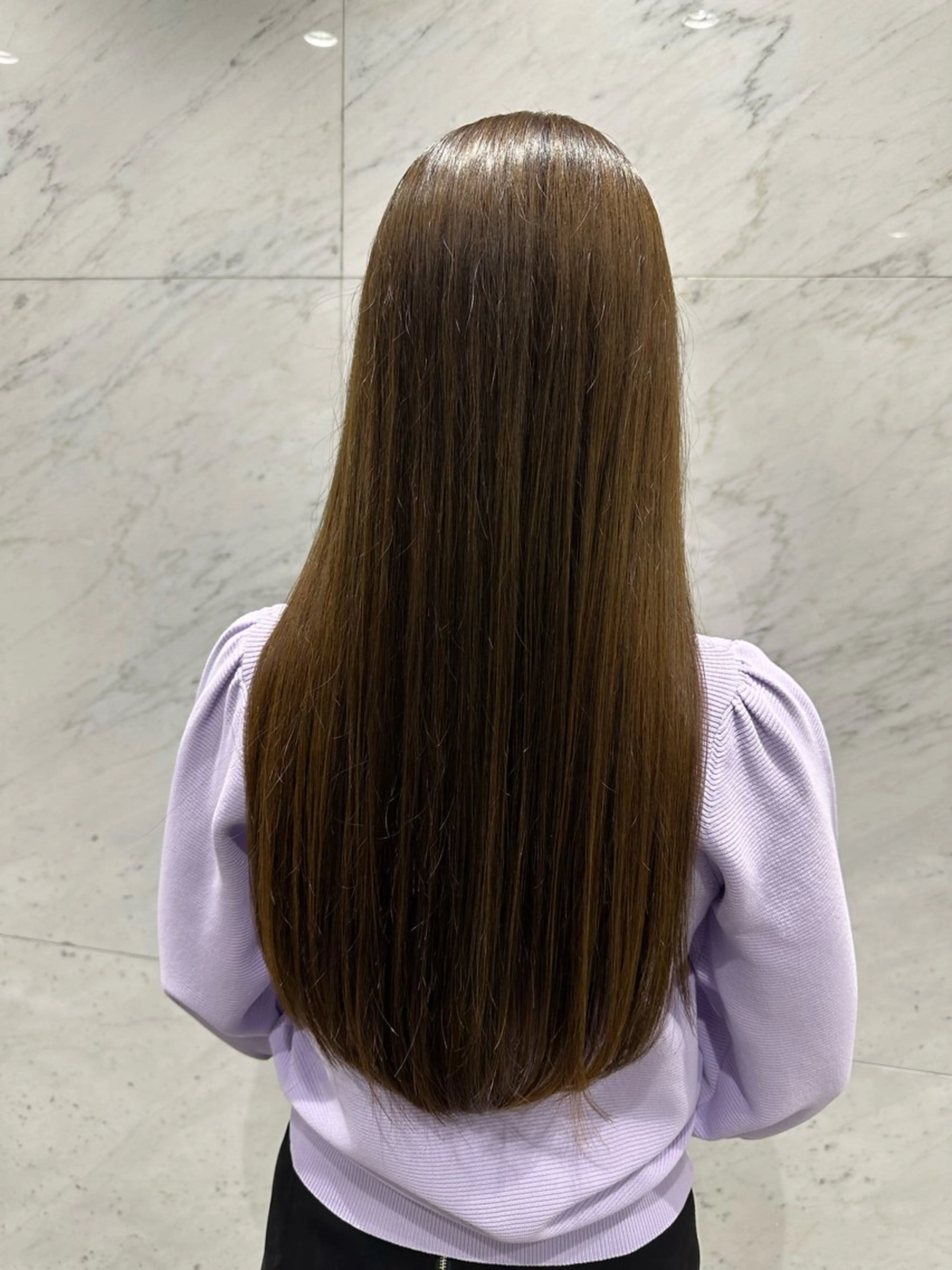 ロング カラー ヘアカラー トリートメント 古田 昂也のヘアスタイル