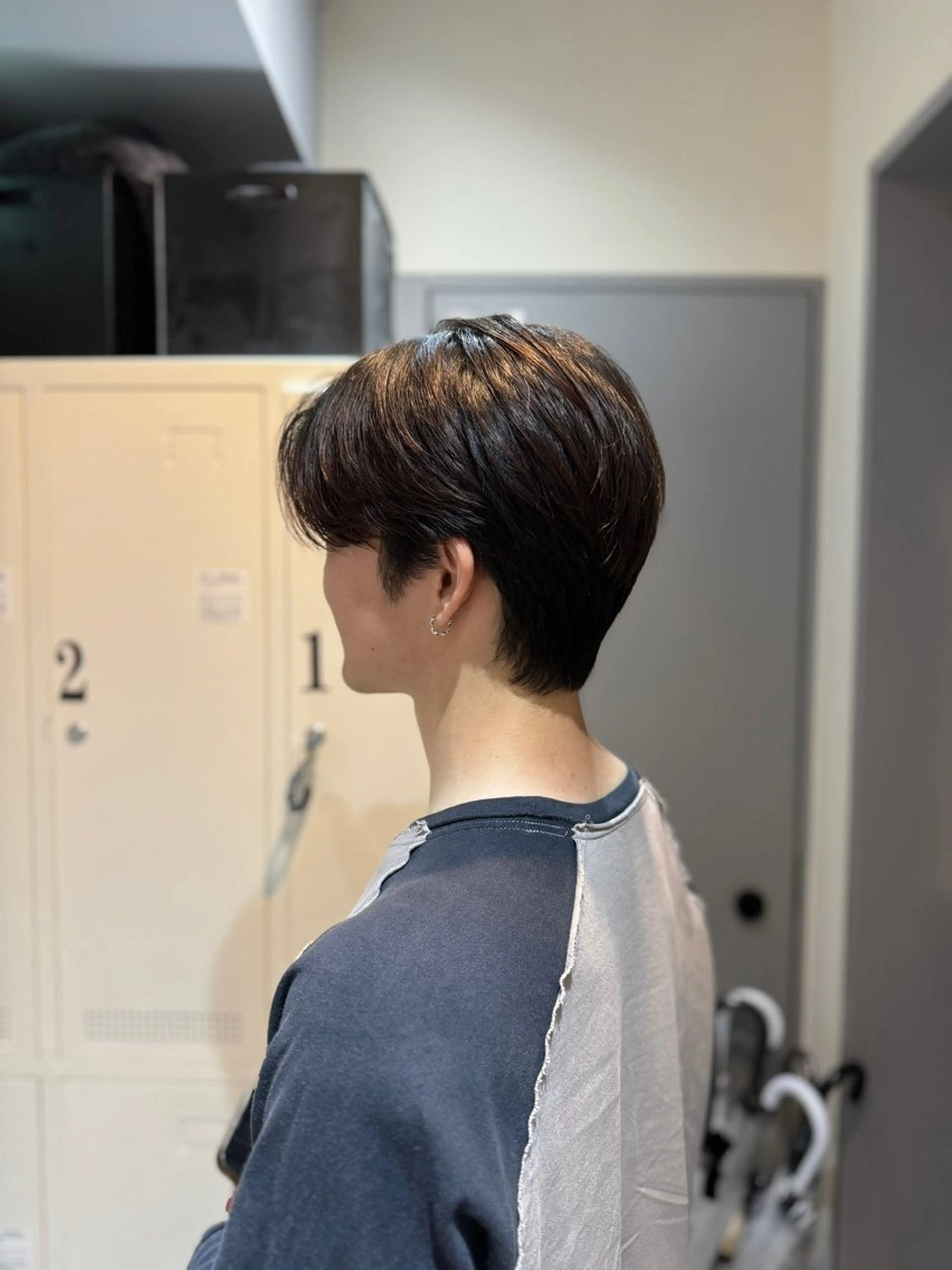 ショート カラー メンズ ヘアカラー トリートメント 💈メンズカット💈 No.1💈坂元のヘアスタイル