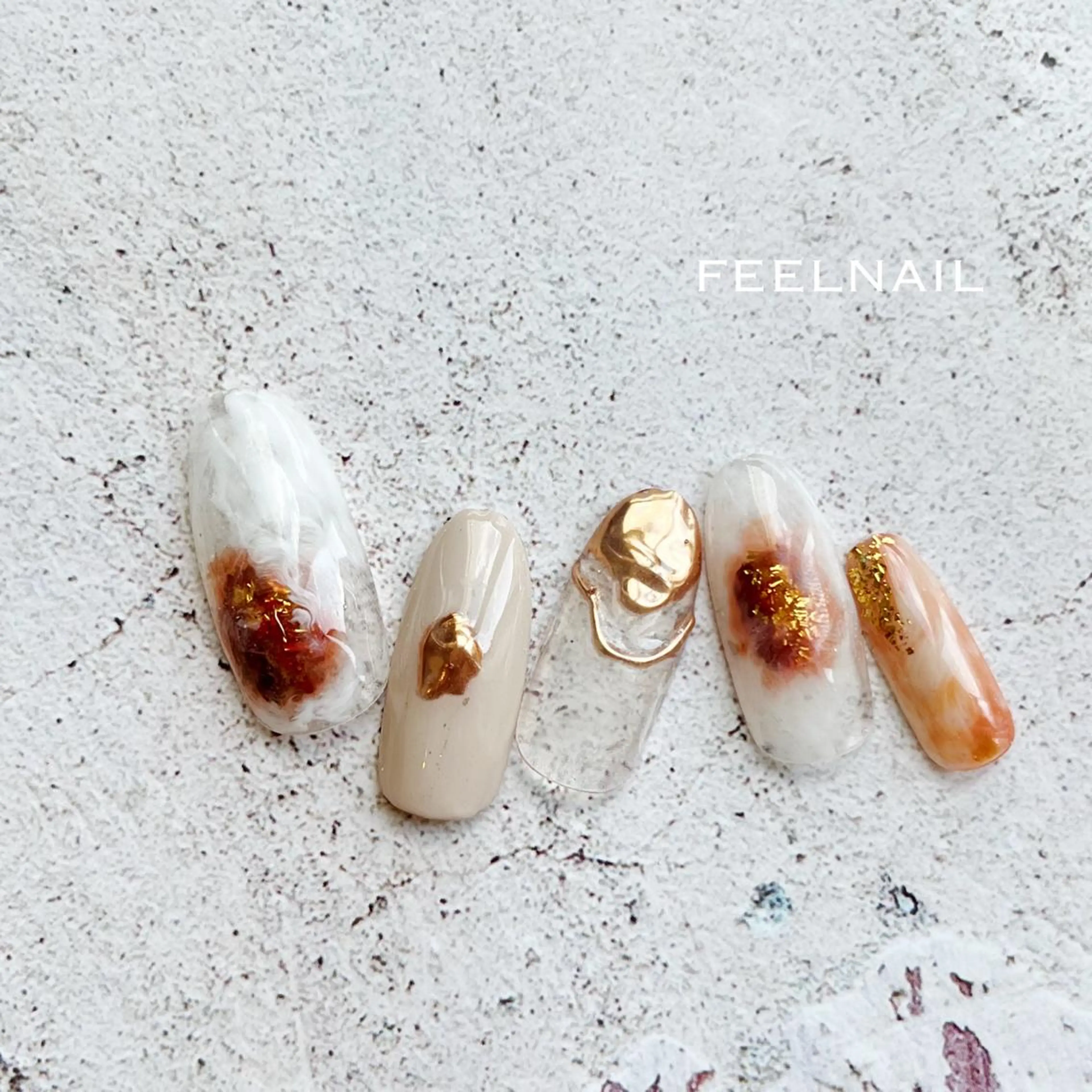 ネイル ニュアンスネイル 近藤 あみのネイルデザイン