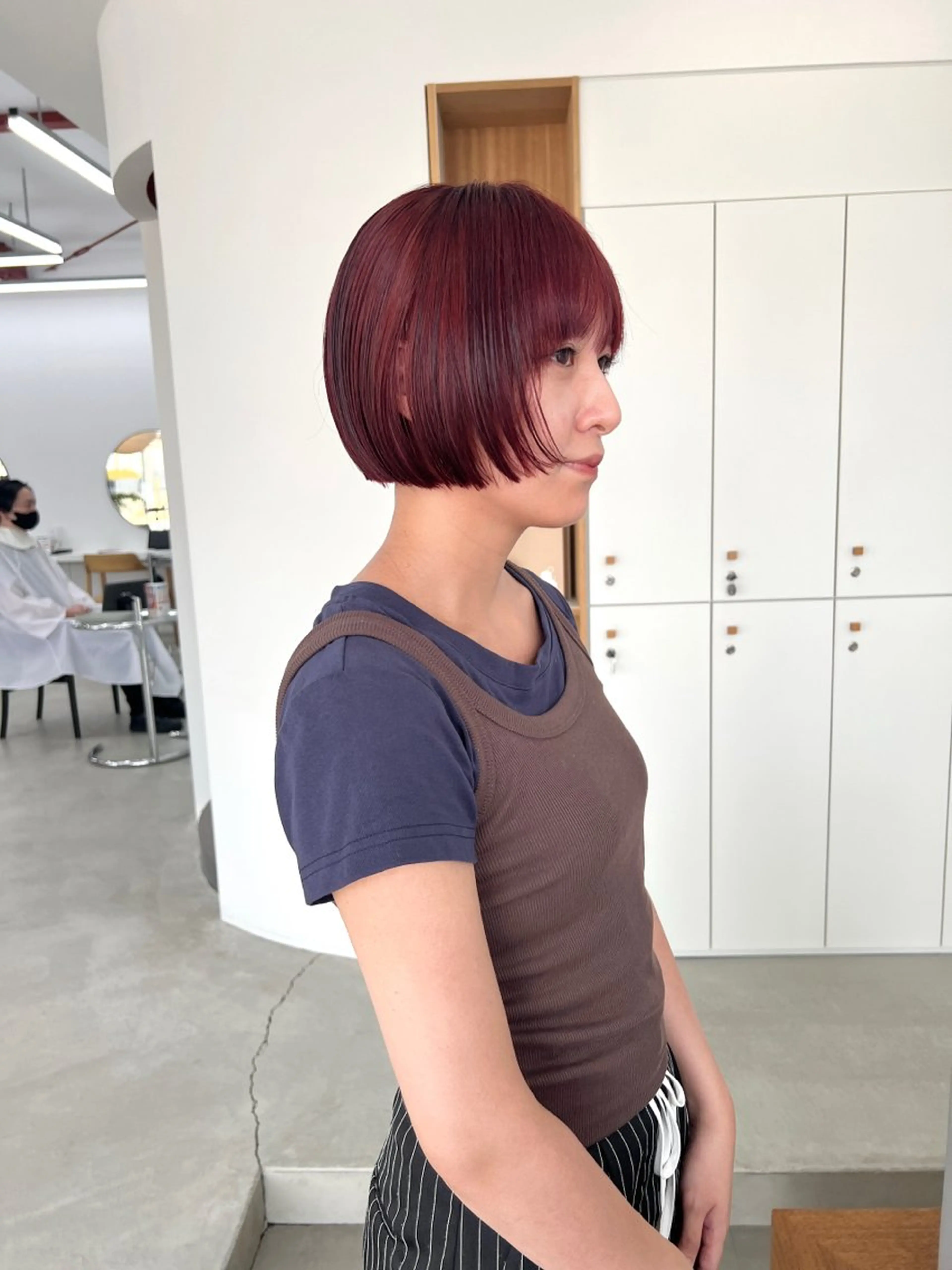 ショート カラー 似合わせカット/デザ インカラー/伊藤吏紀のヘアスタイル