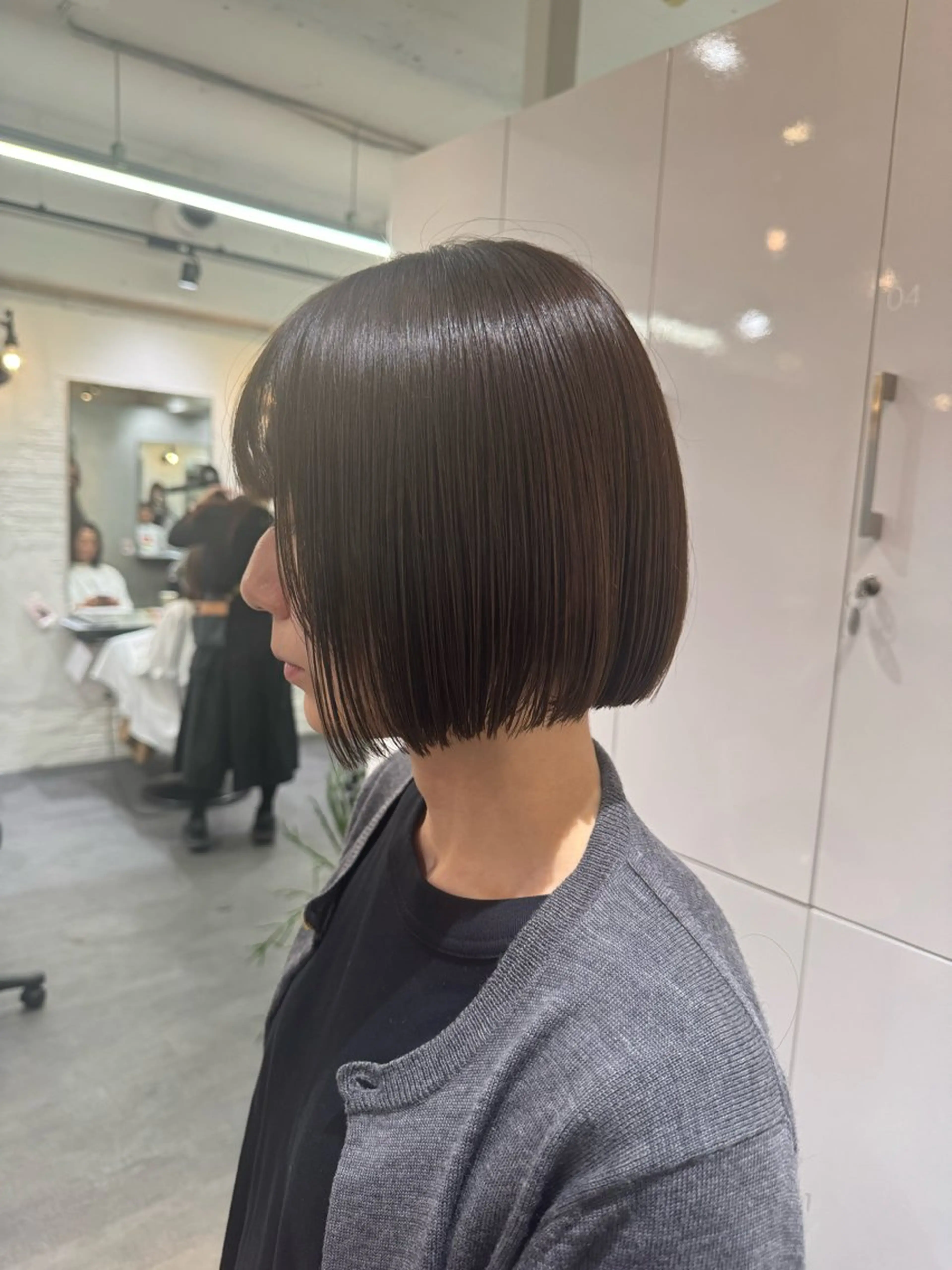 ショート 赤み無し柔らかカラー 【梅田】madokaのヘアスタイル