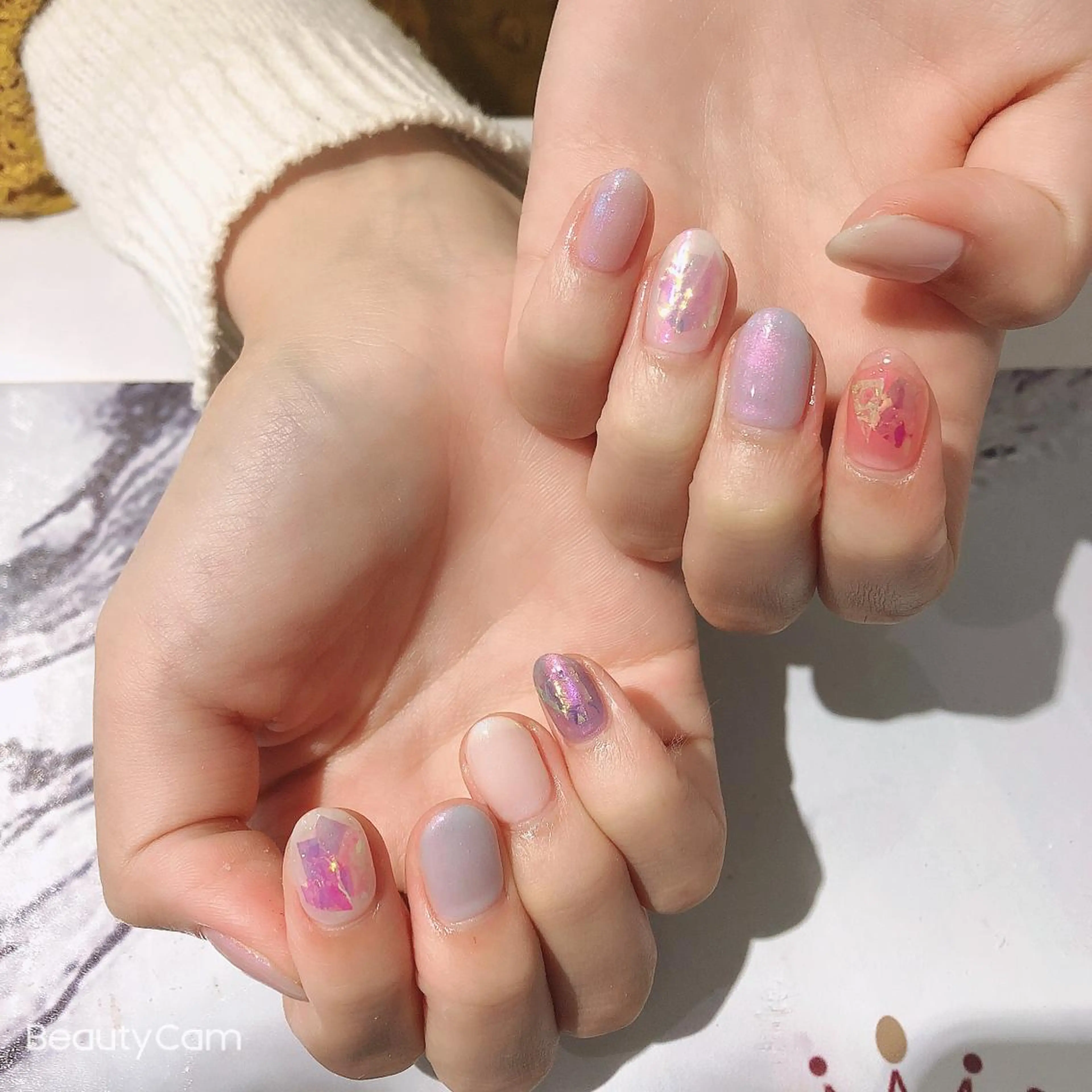 ネイル ハンドネイル ガレンドウ 白澤 愛子のネイルデザイン