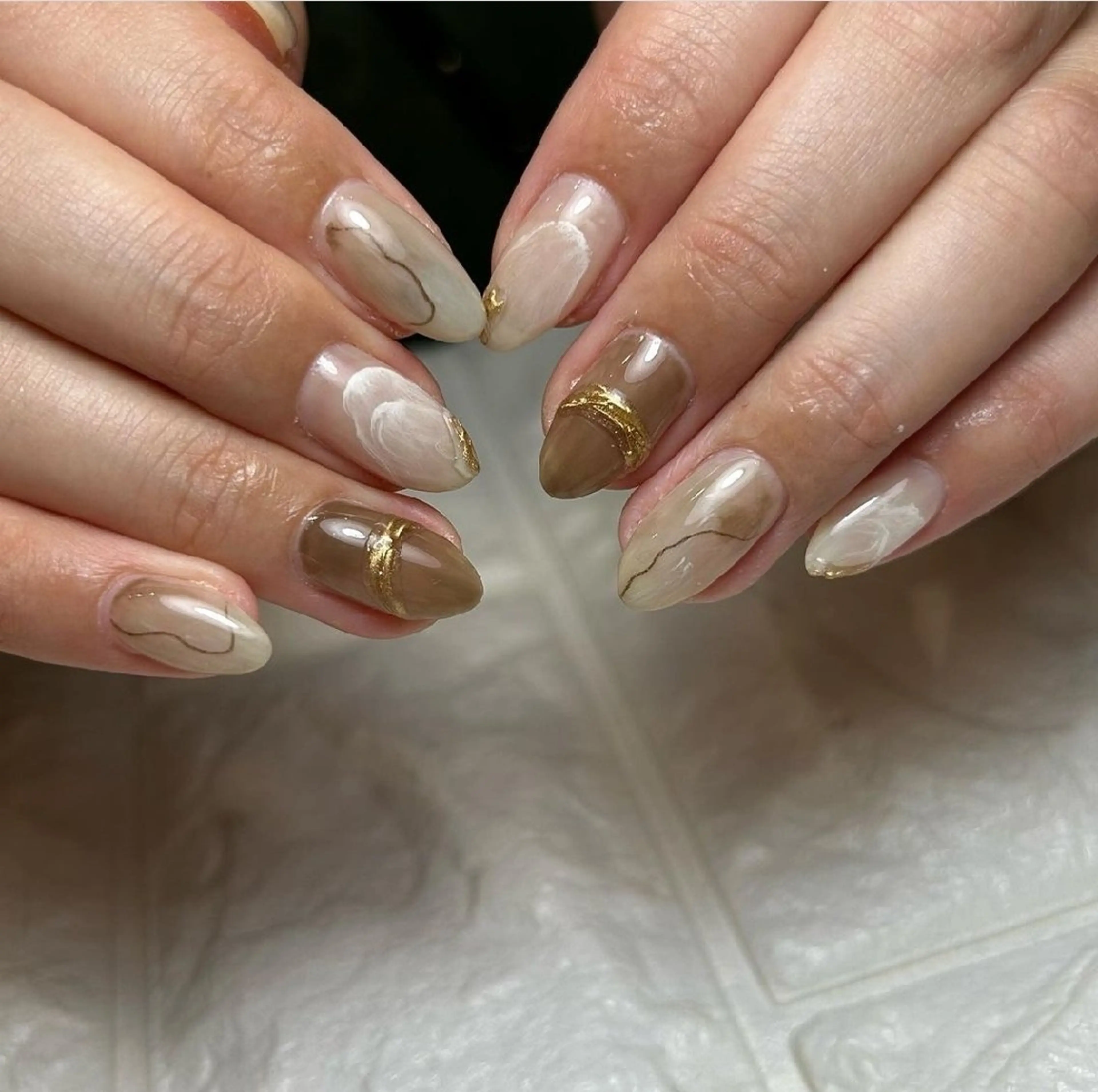 ネイル ニュアンスネイル A*《エースター》 シュガーリング🍋のエステ・リラクイメージ