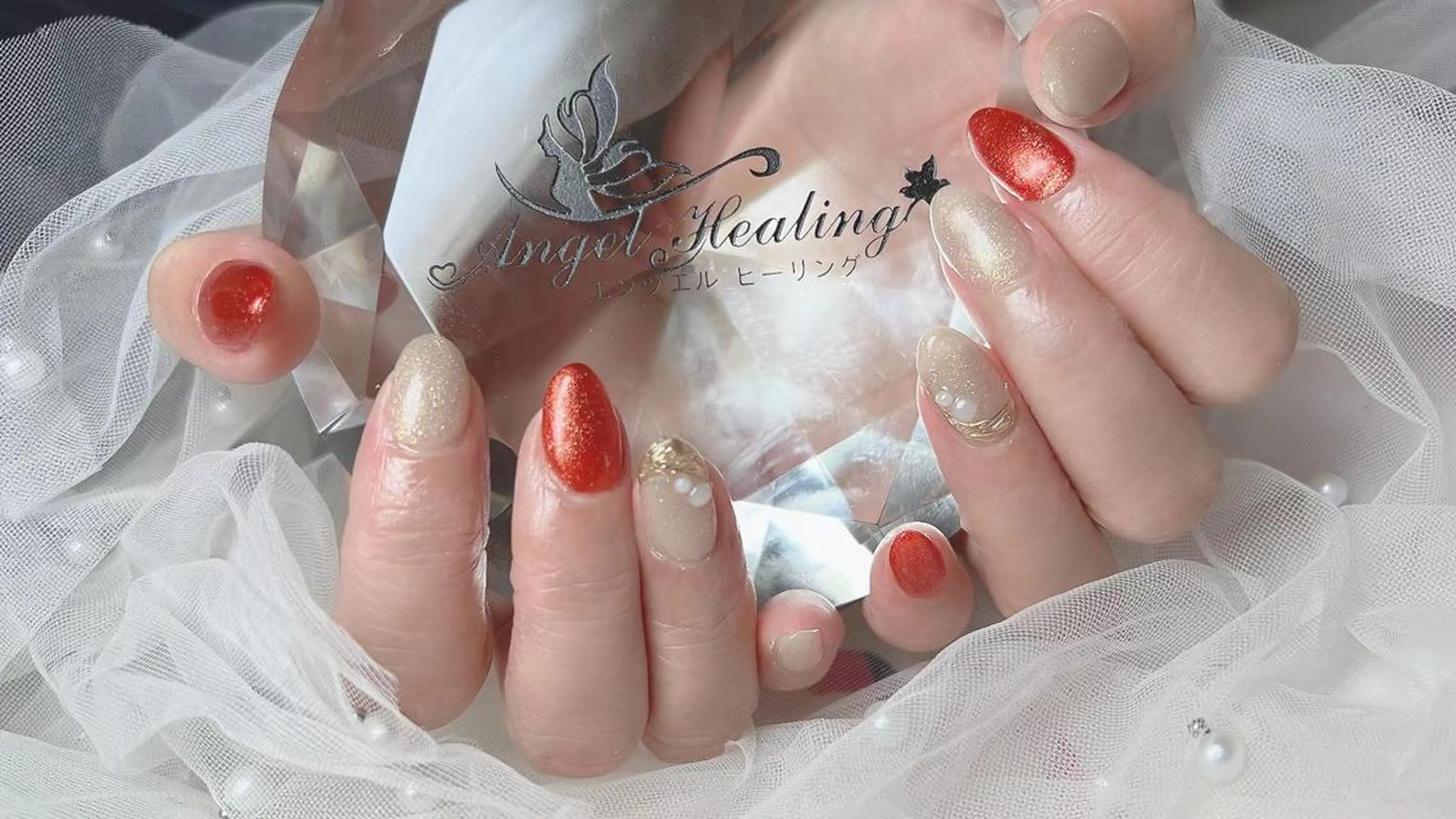 ネイル エンジェル ヒーリング 矢場町店のネイルデザイン