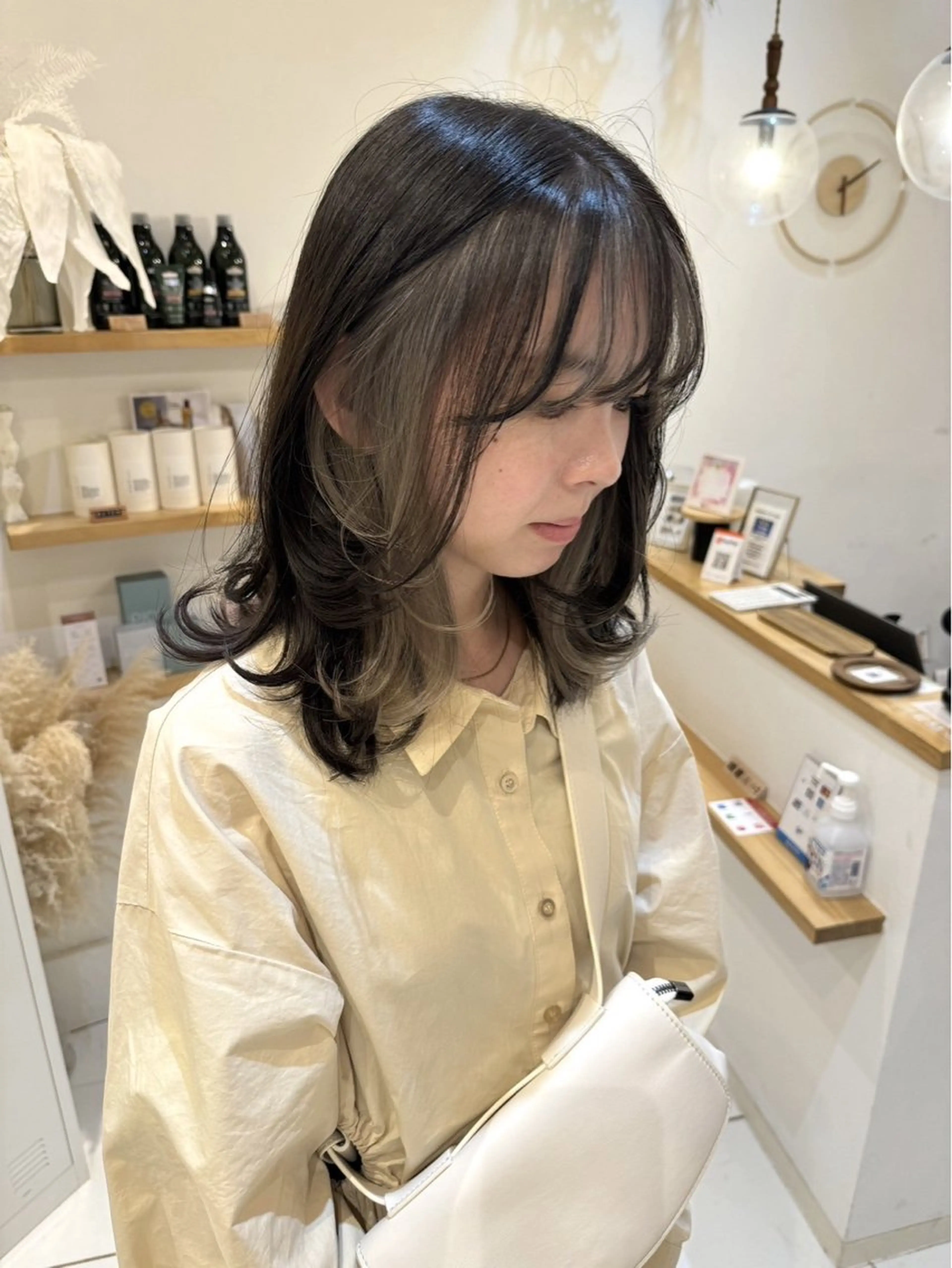 カラー ゆめか/湘南台/ YOLObydiarのヘアスタイル