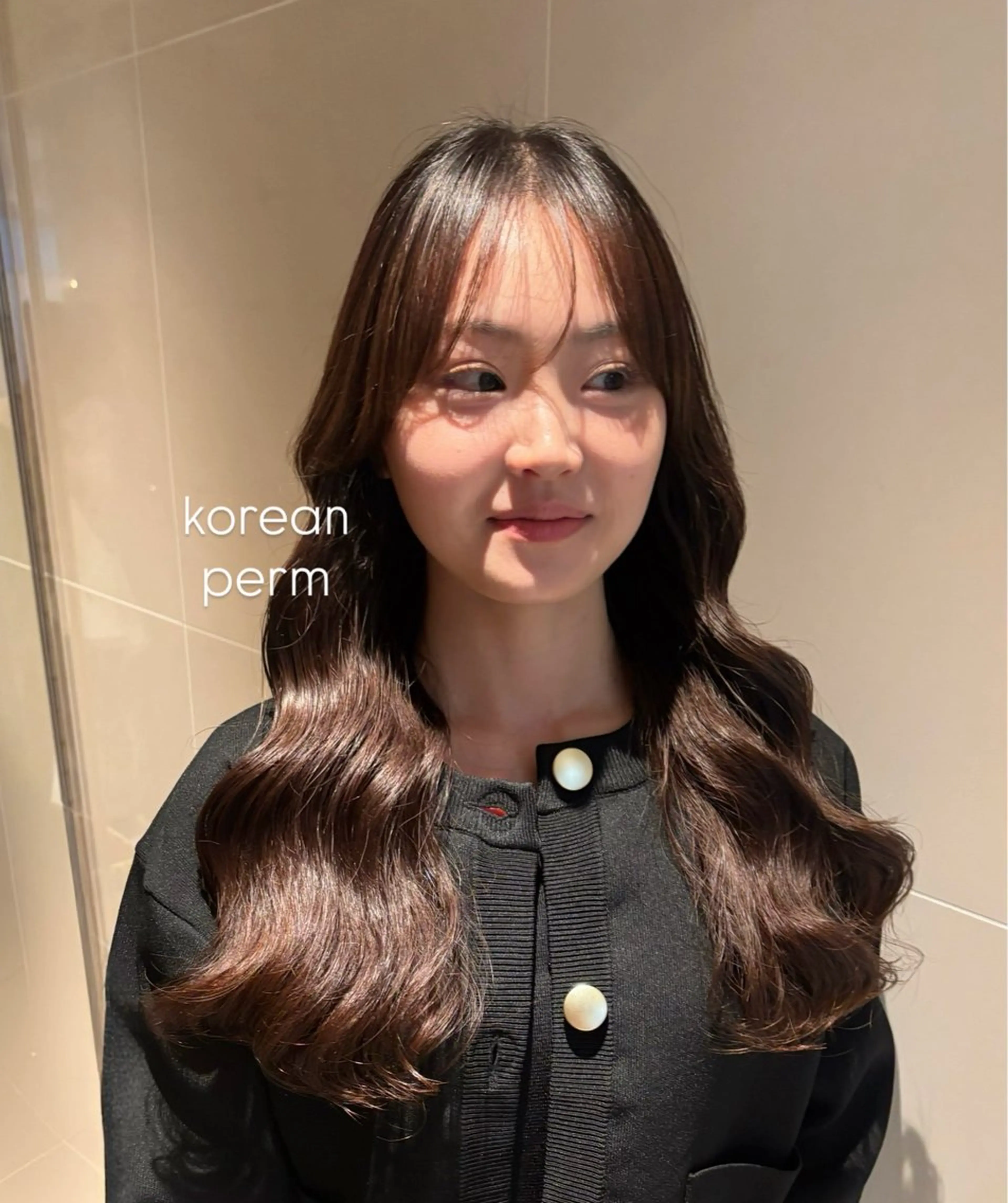 パーマ パーマ 韓国風パーマ/ オリーブ🇰🇷あゆのヘアスタイル