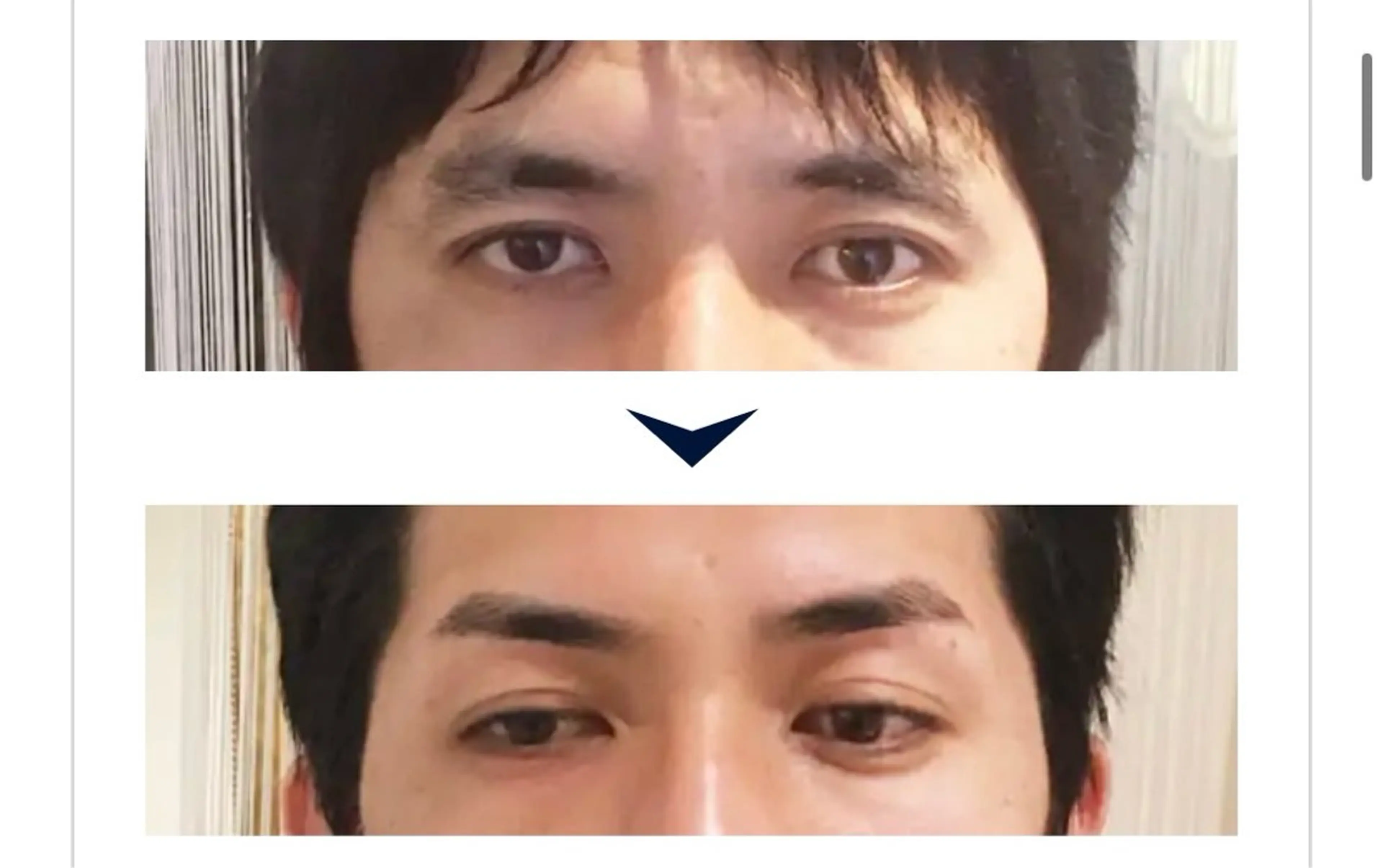 メンズ アイブロウ メンズ眉【北参道】 Fukushimaの眉毛・アイブロウイメージ