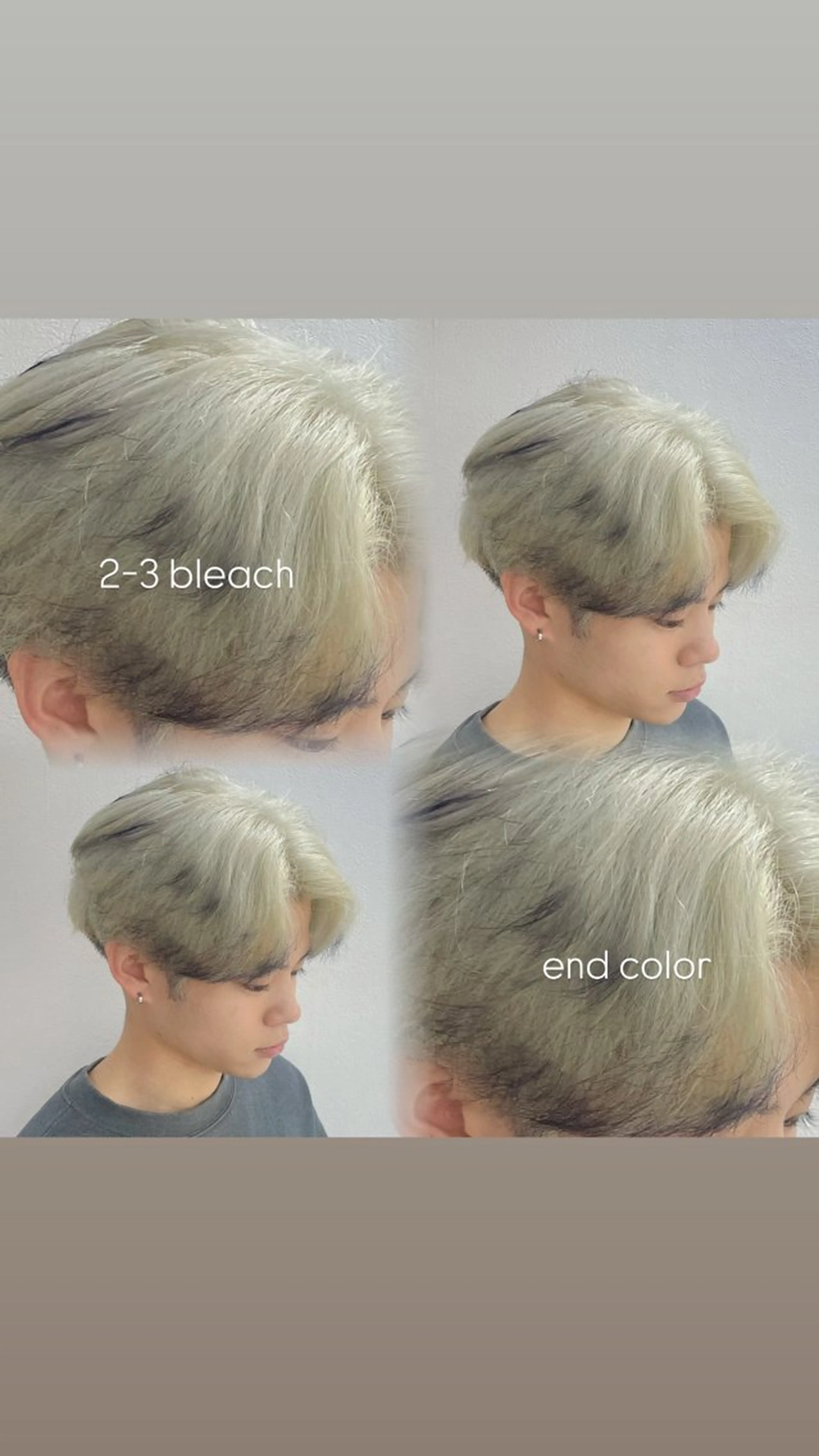 メンズ ヘアカラー ダブルカラー/艶髪 🪽minoriのヘアスタイル