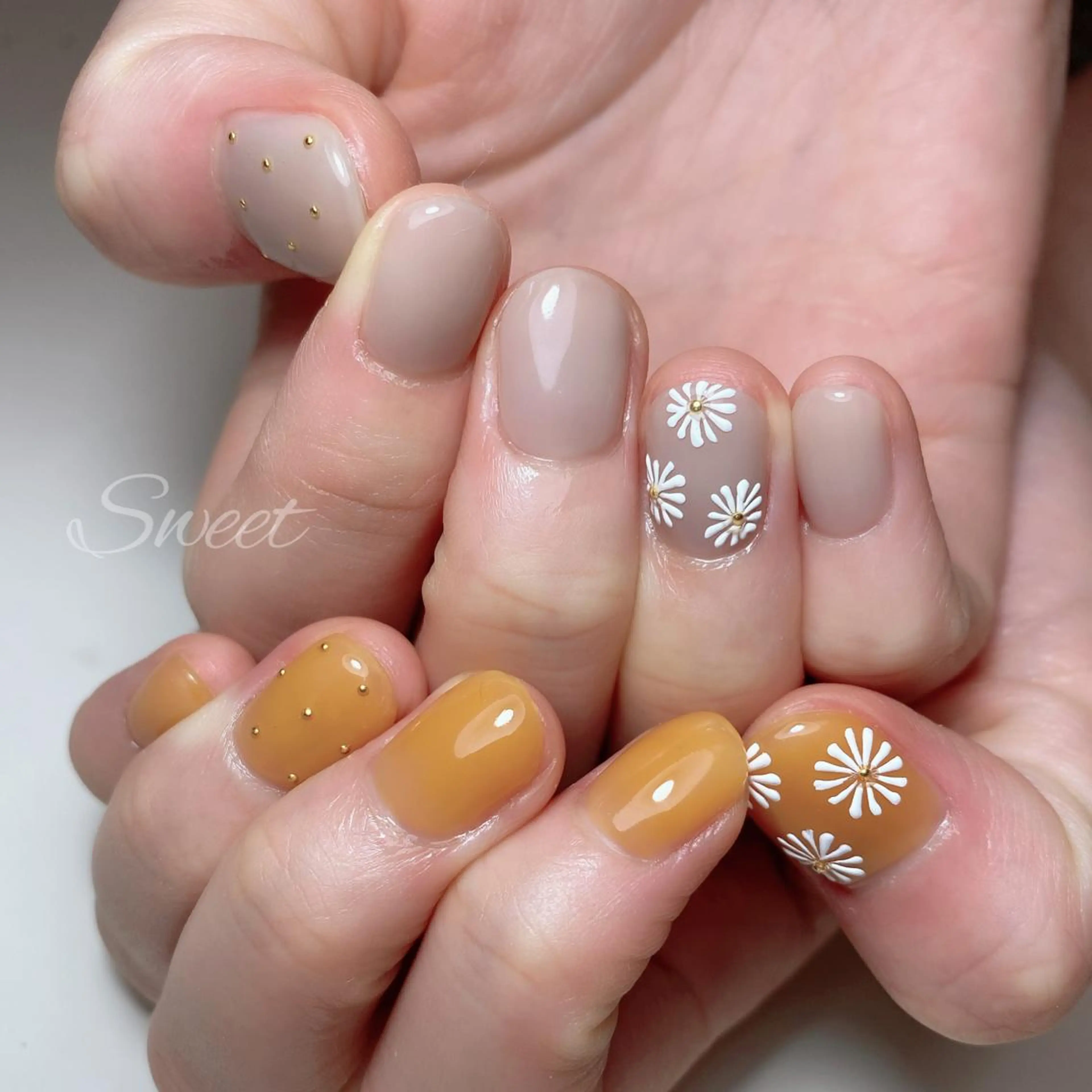 ネイル sweet 仲野陽子のネイルデザイン