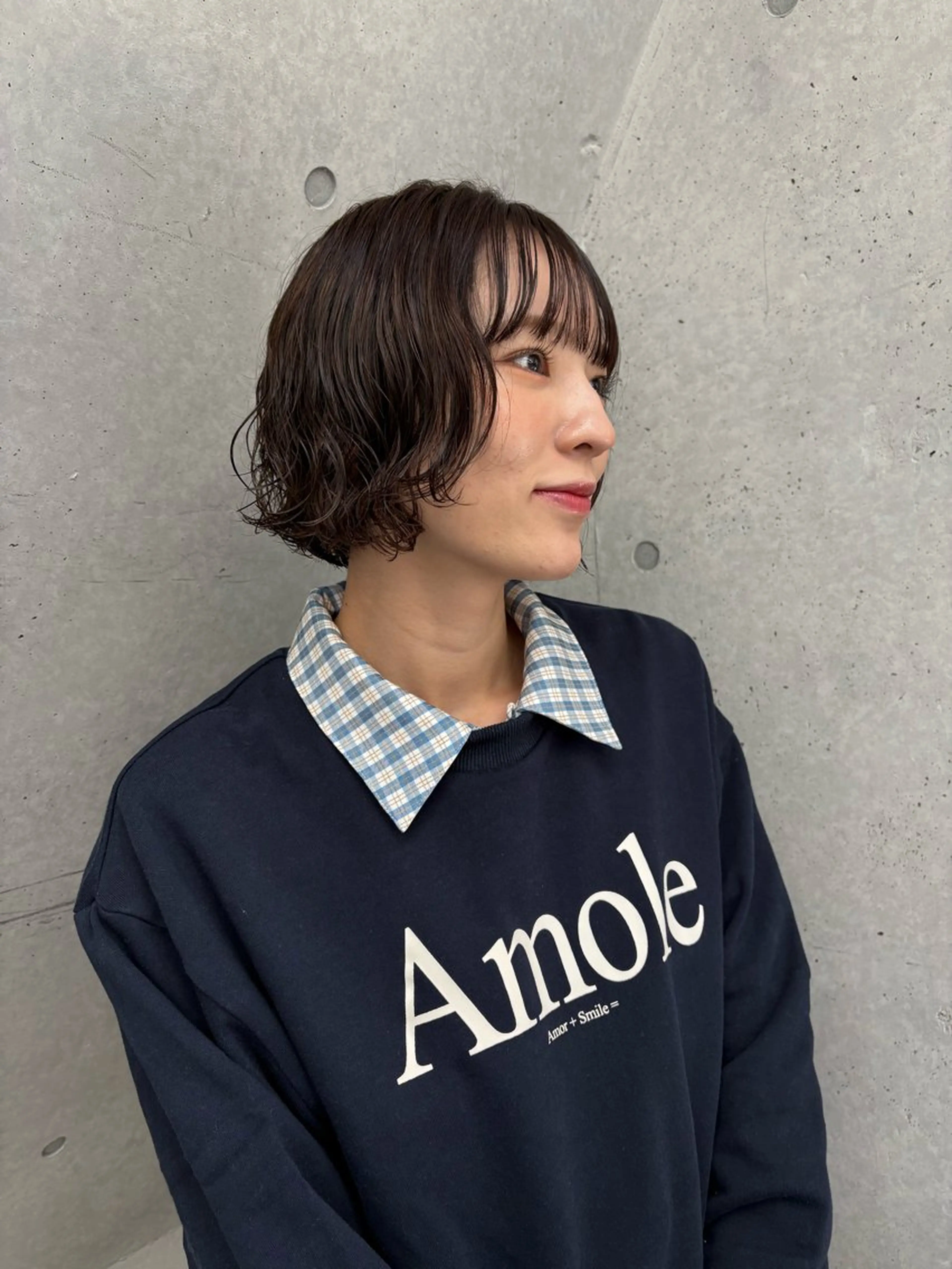 ショート パーマ sand池袋所属・似合わせボブカット ISAKIのヘアスタイル