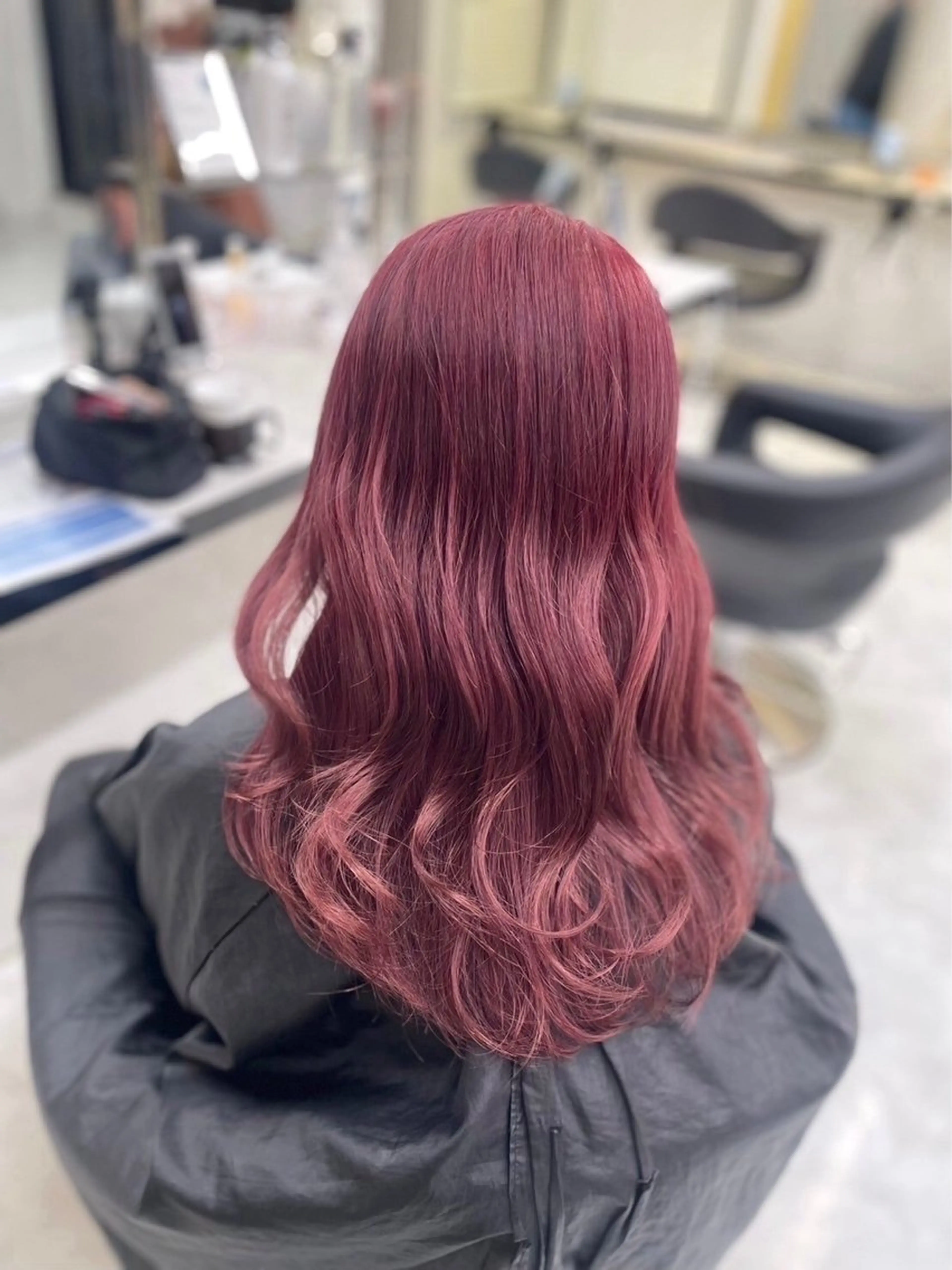 ロング カラー ヘアアレンジ えびけん/色落ちまで 可愛い♥️のヘアスタイル