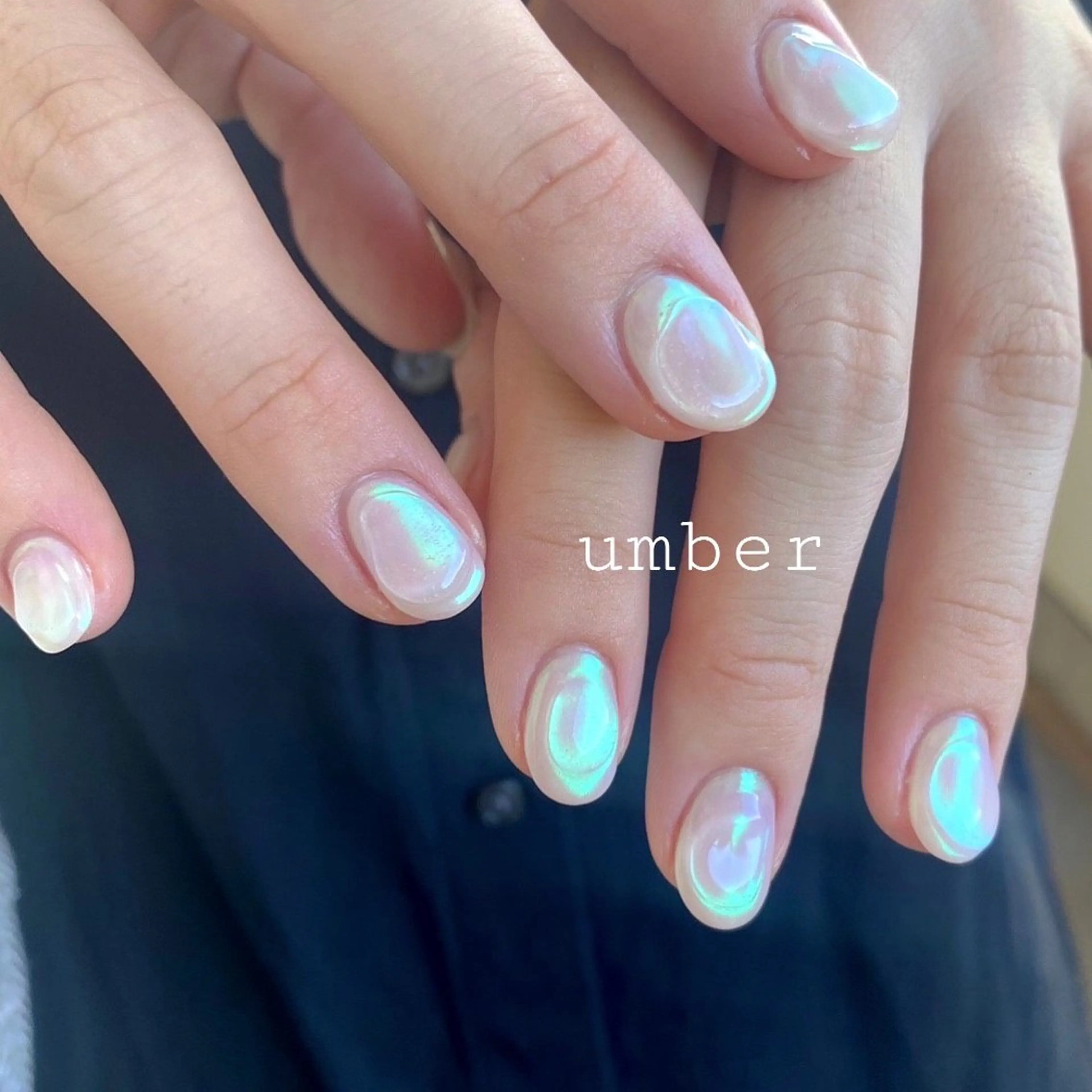 ネイル ハンドネイル umber 三茶1分のネイルデザイン