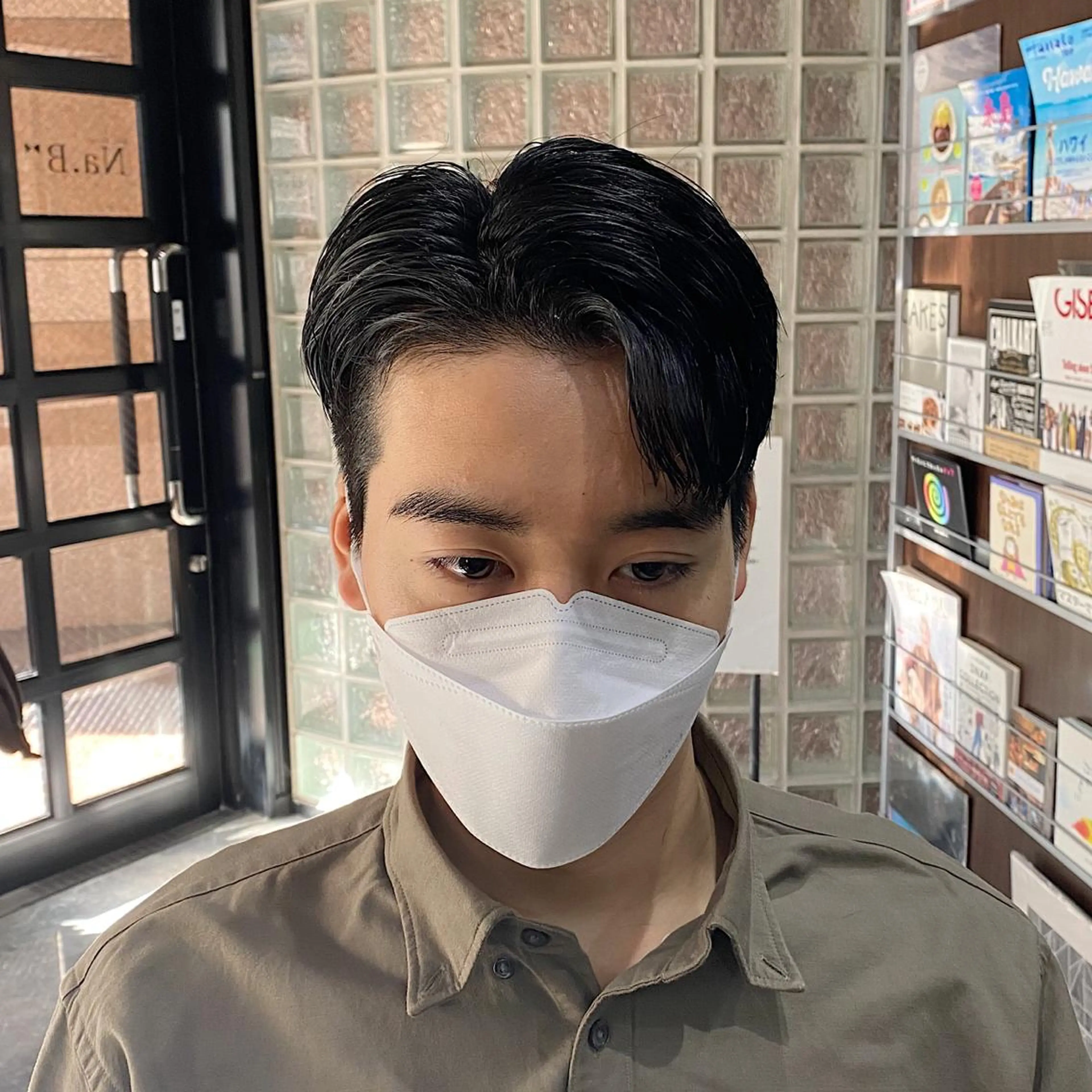 ショート メンズ Hair design Na.B所属・ジユン 지윤のヘアスタイル