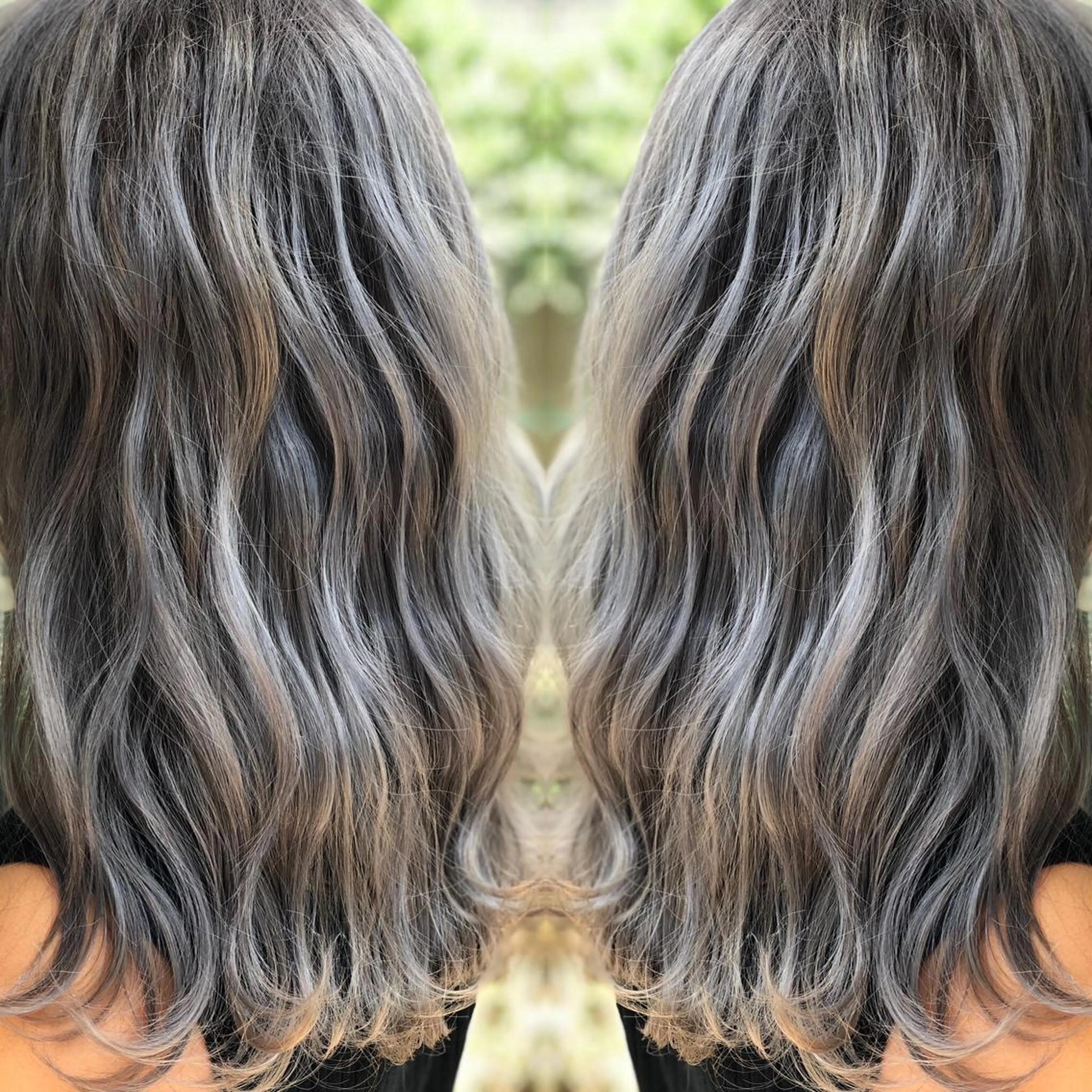 セミロング カラー BREK 袋井店のヘアスタイル