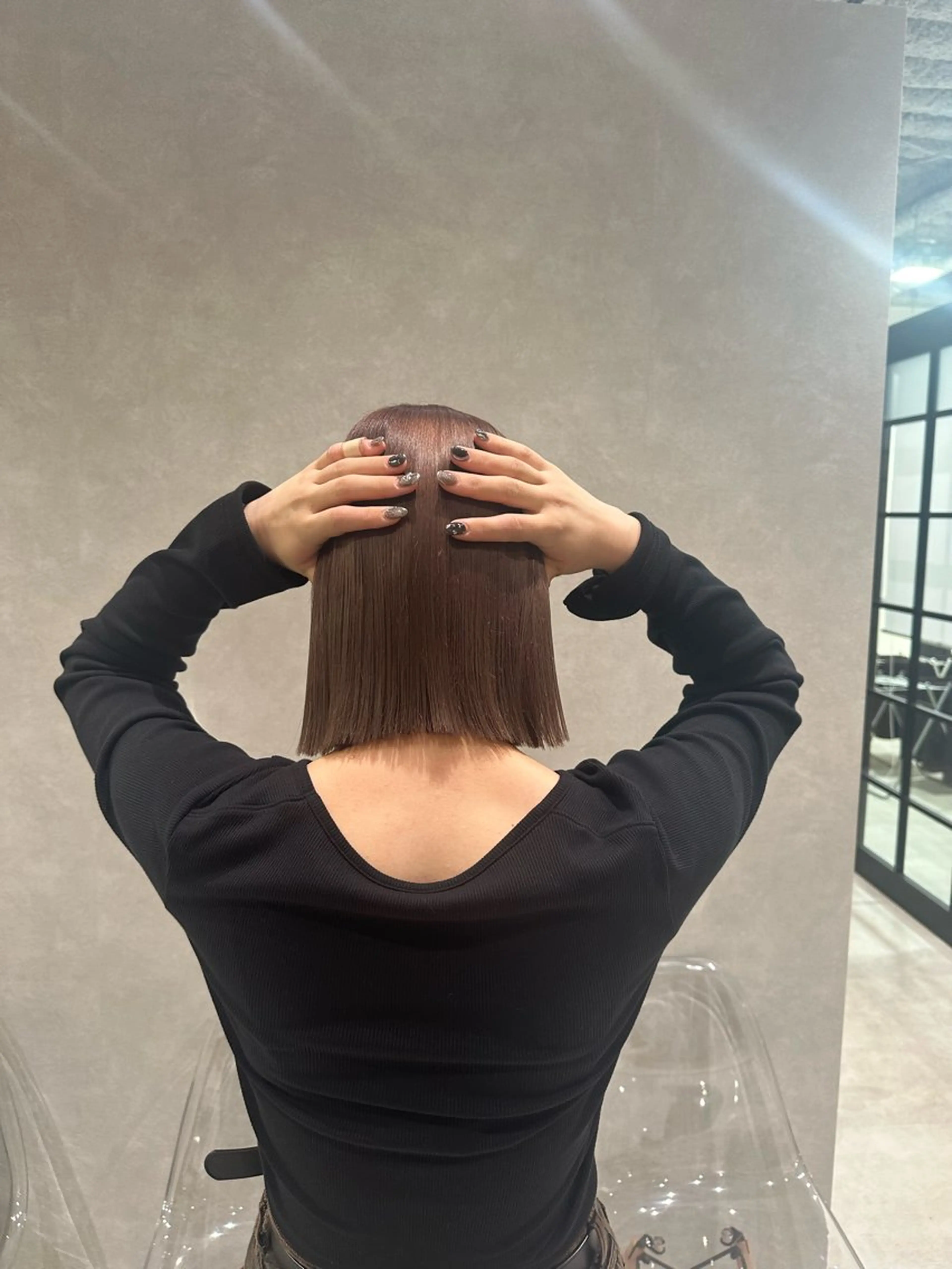 【透明感✖️艶髪】 似合わせカット➕イルミナ・アディクシーカラーの写真