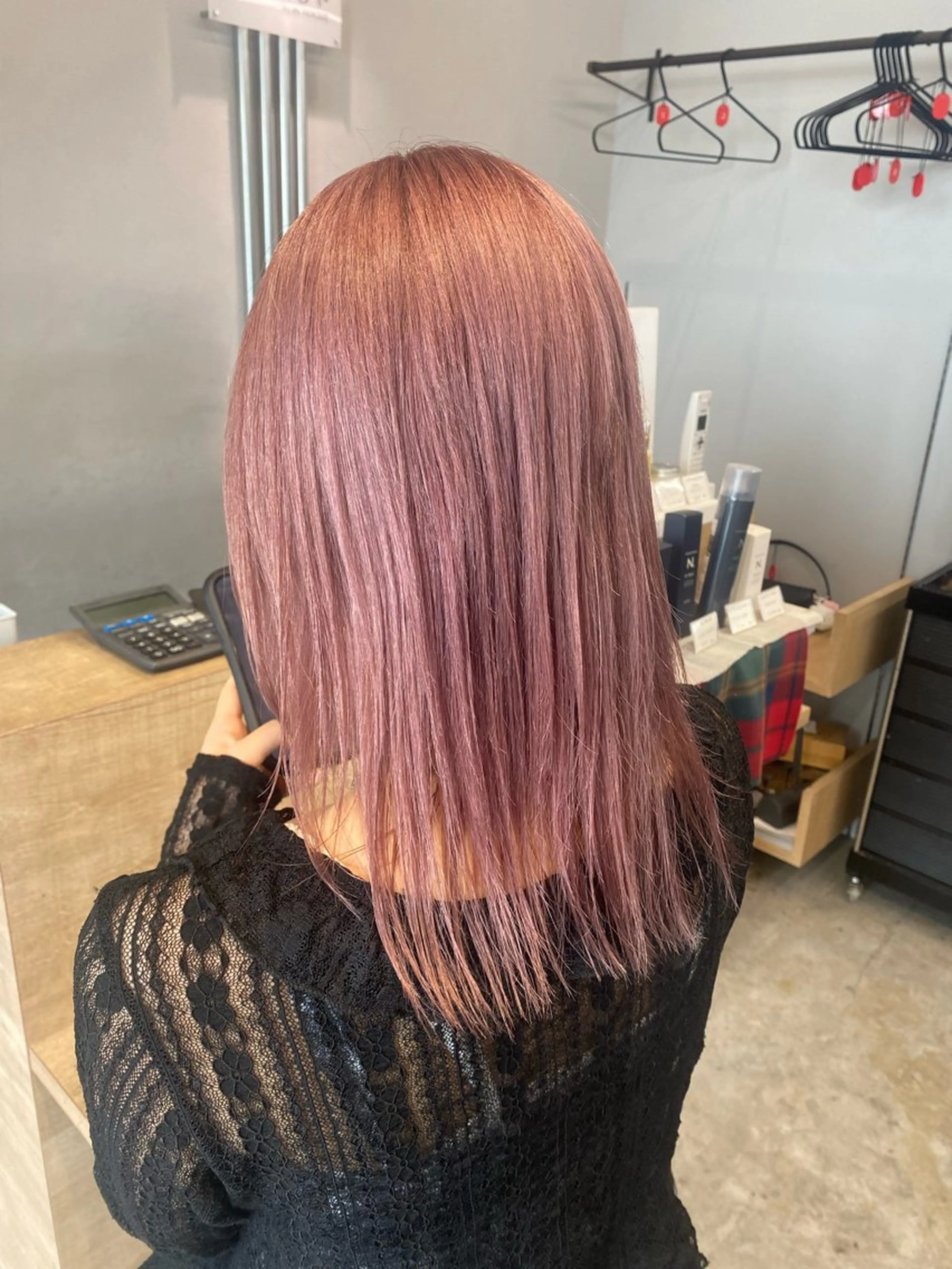 ミディアム カラー 🐾Libero🐾 柏　KONOMIのヘアスタイル