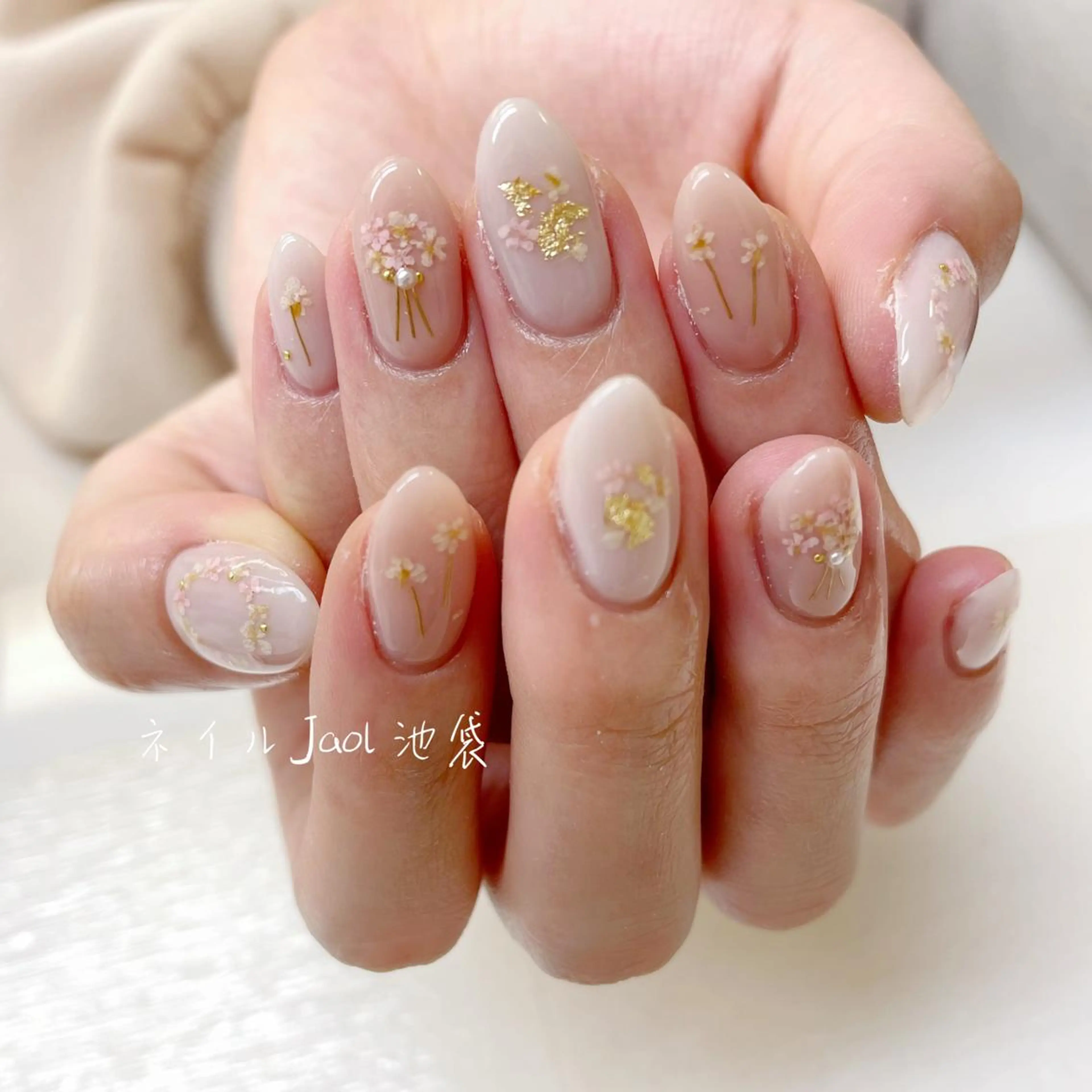 ミディアム nail jaol池袋店所属・ネイルJaol 池袋のネイルデザイン