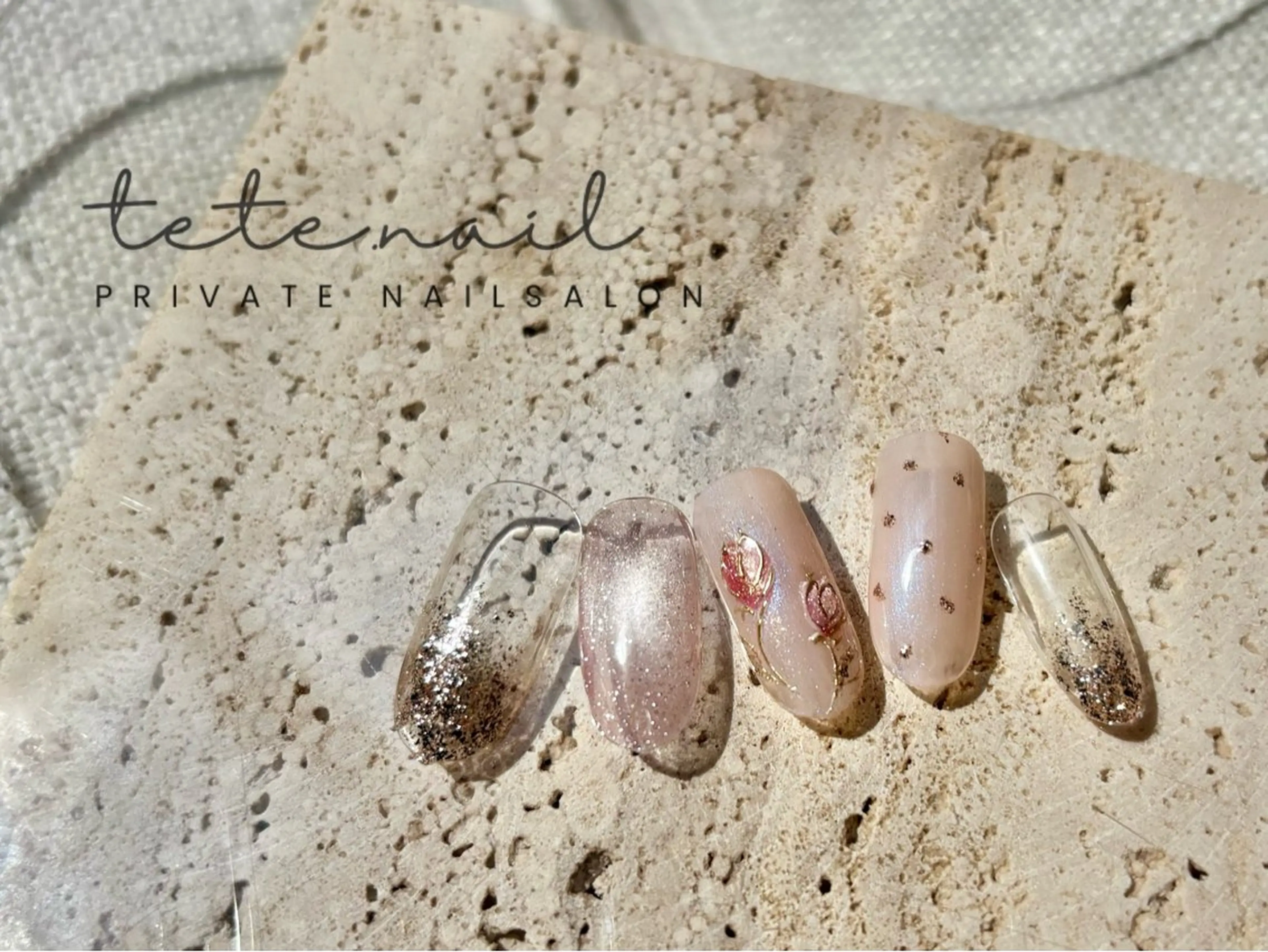 ネイル ハンドネイル tete. nailのネイルデザイン