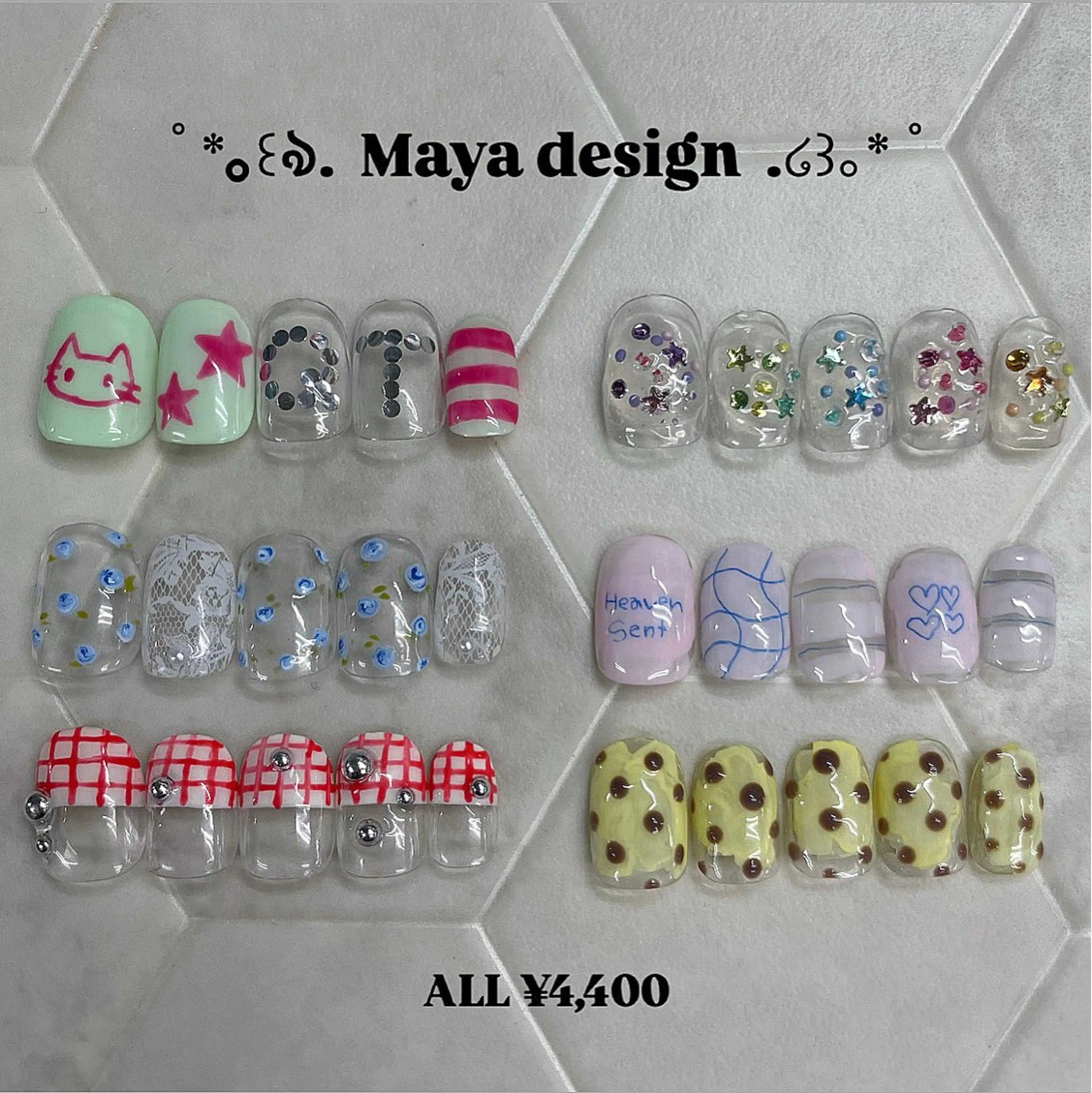 Maya design🪽¥7500の写真