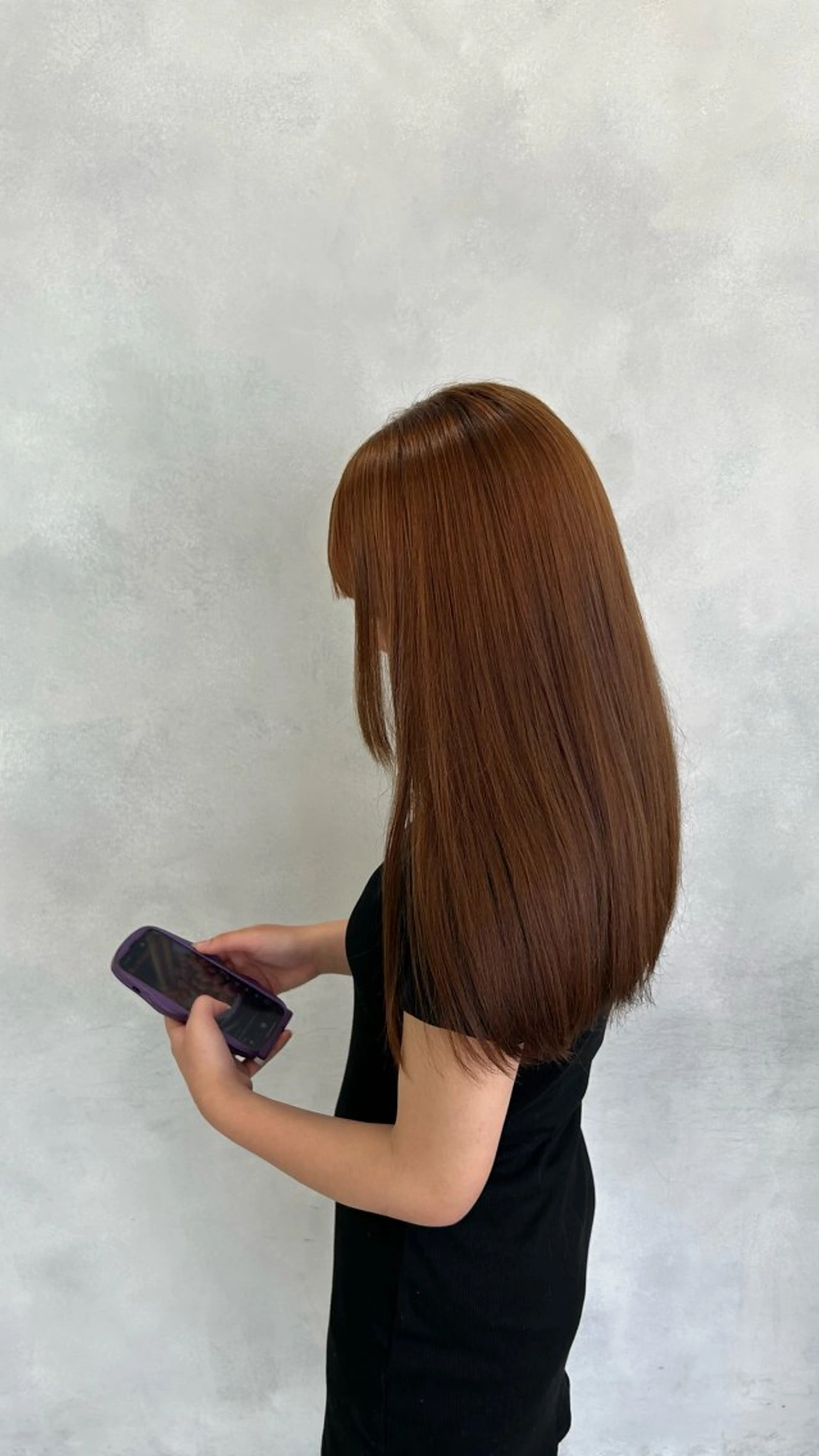 カラー + 3stepトリートメントの写真