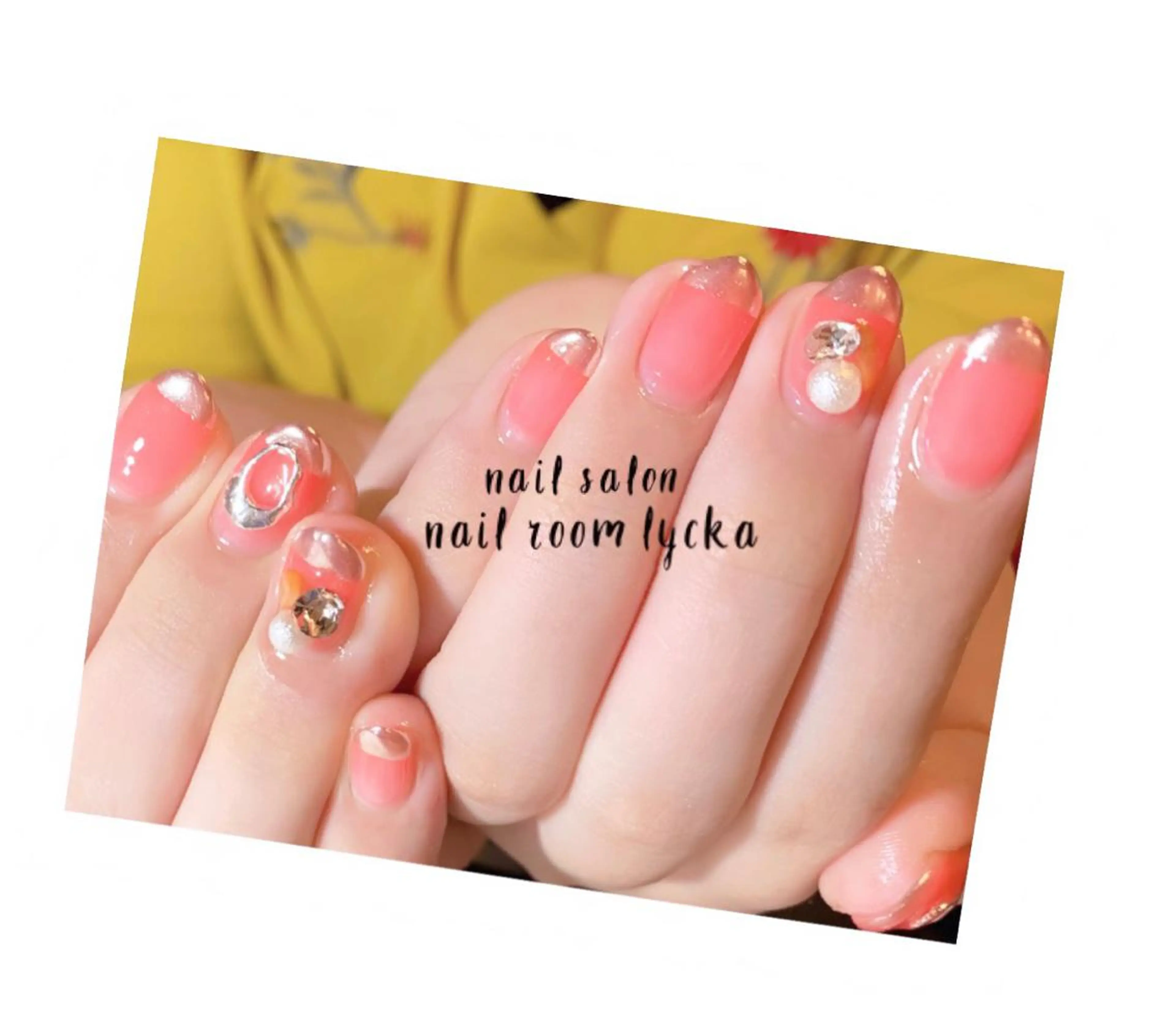 ネイル ﾈｲﾙﾙｰﾑﾘｯｶ 𝐦𝐚𝐲𝐮のネイルデザイン