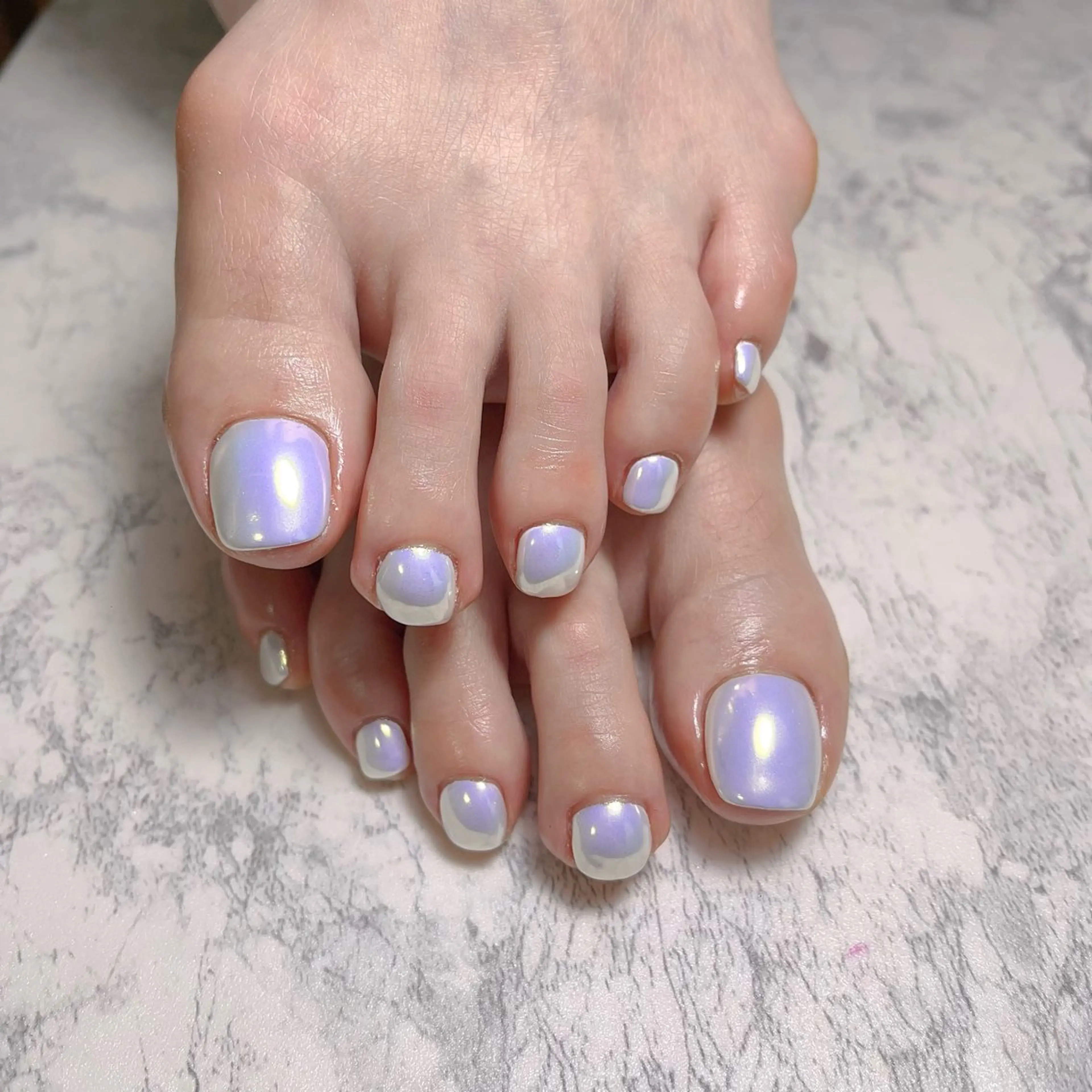 ネイル フットネイル 西野 カナのネイルデザイン