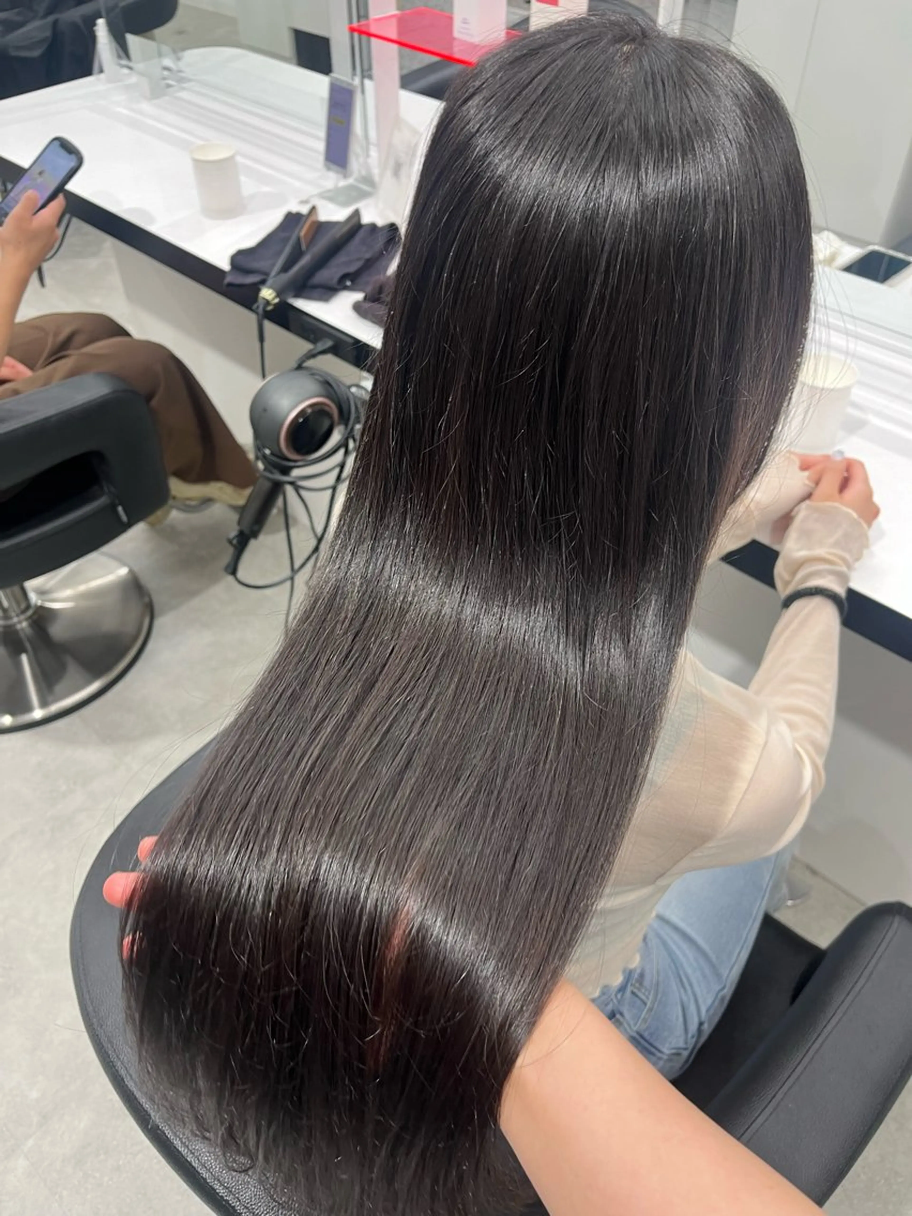 ロング みう/仙台/暖色/ 艶髪/顔周りカット/のヘアスタイル