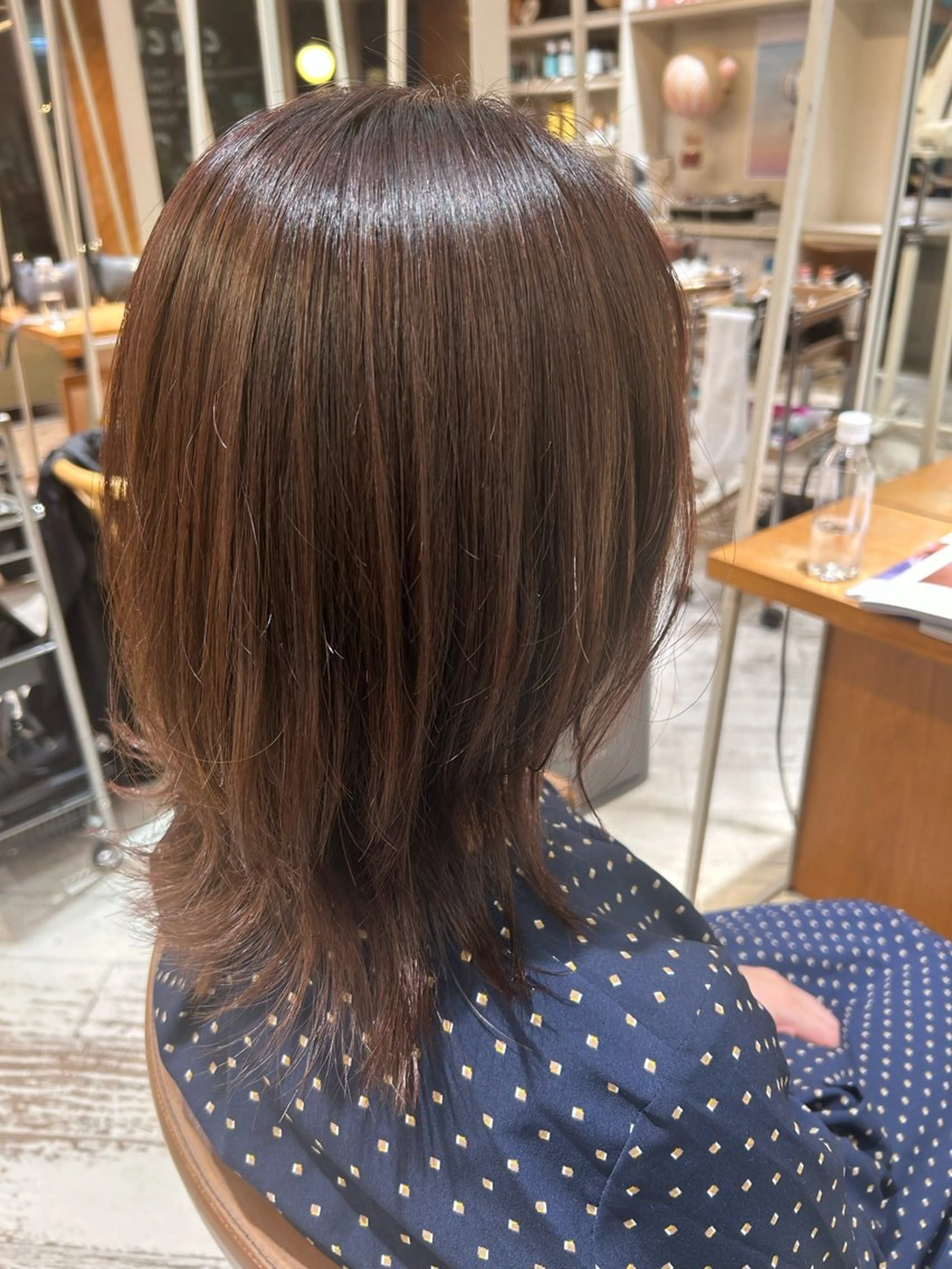 カラー ブラウンカラー 透明感カラー イルミナカラー レッドカラー 🎀ショート、ボブ✨ KIMIYOのヘアスタイル