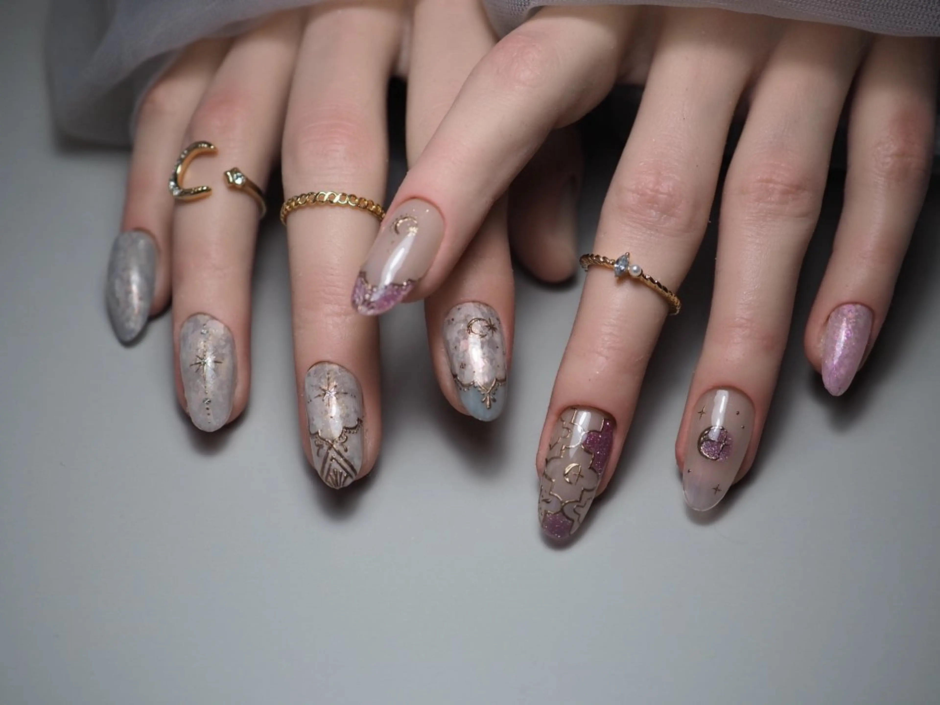 ネイル なんば7nail YUZUHAのネイルデザイン