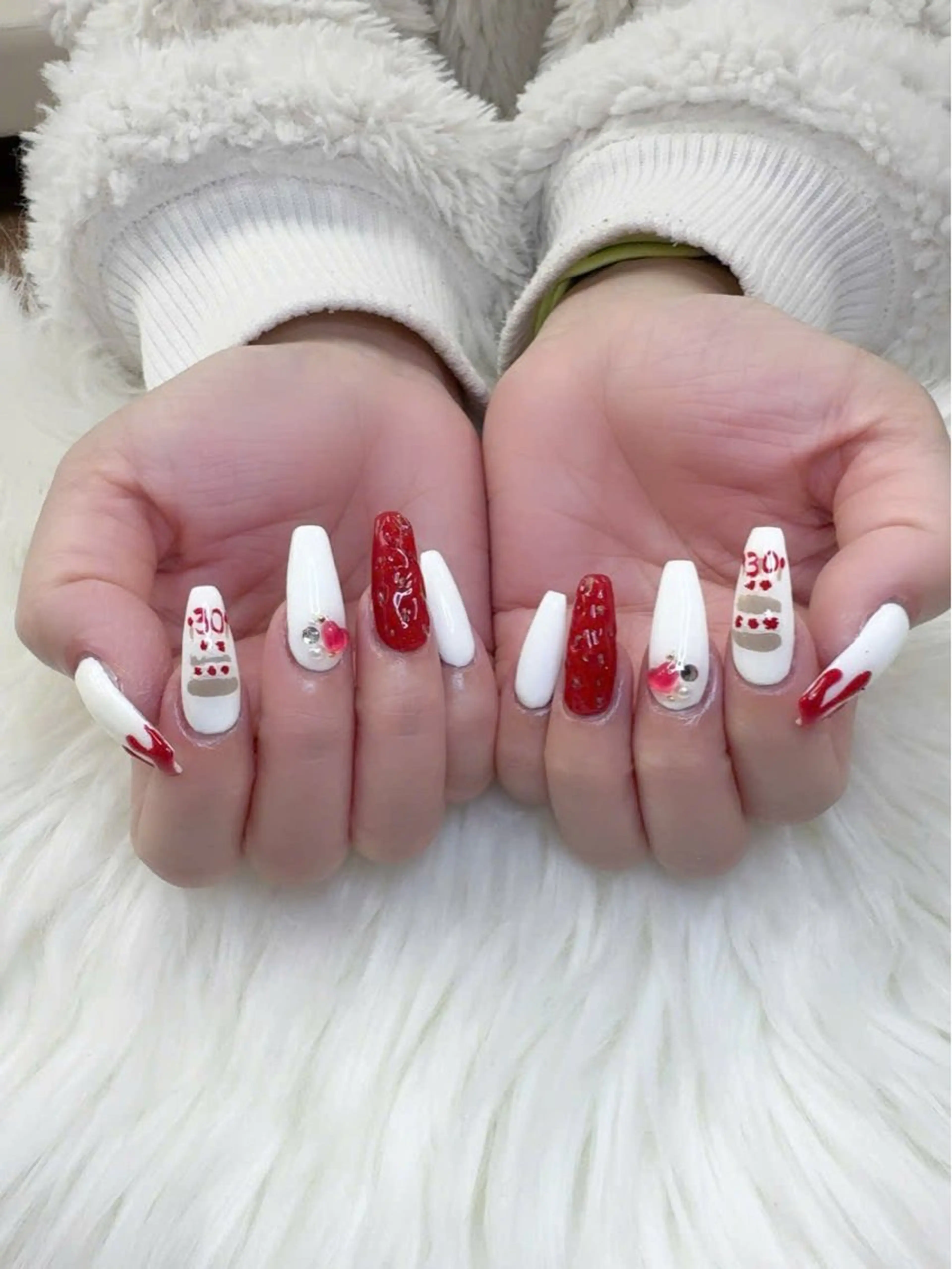 ネイル 成人式 フレンチネイル グラデーション 韓国ネイル マグネットネイル ハンドネイル ハンドケア Hara Nail 【持ち込みOK】のネイルデザイン