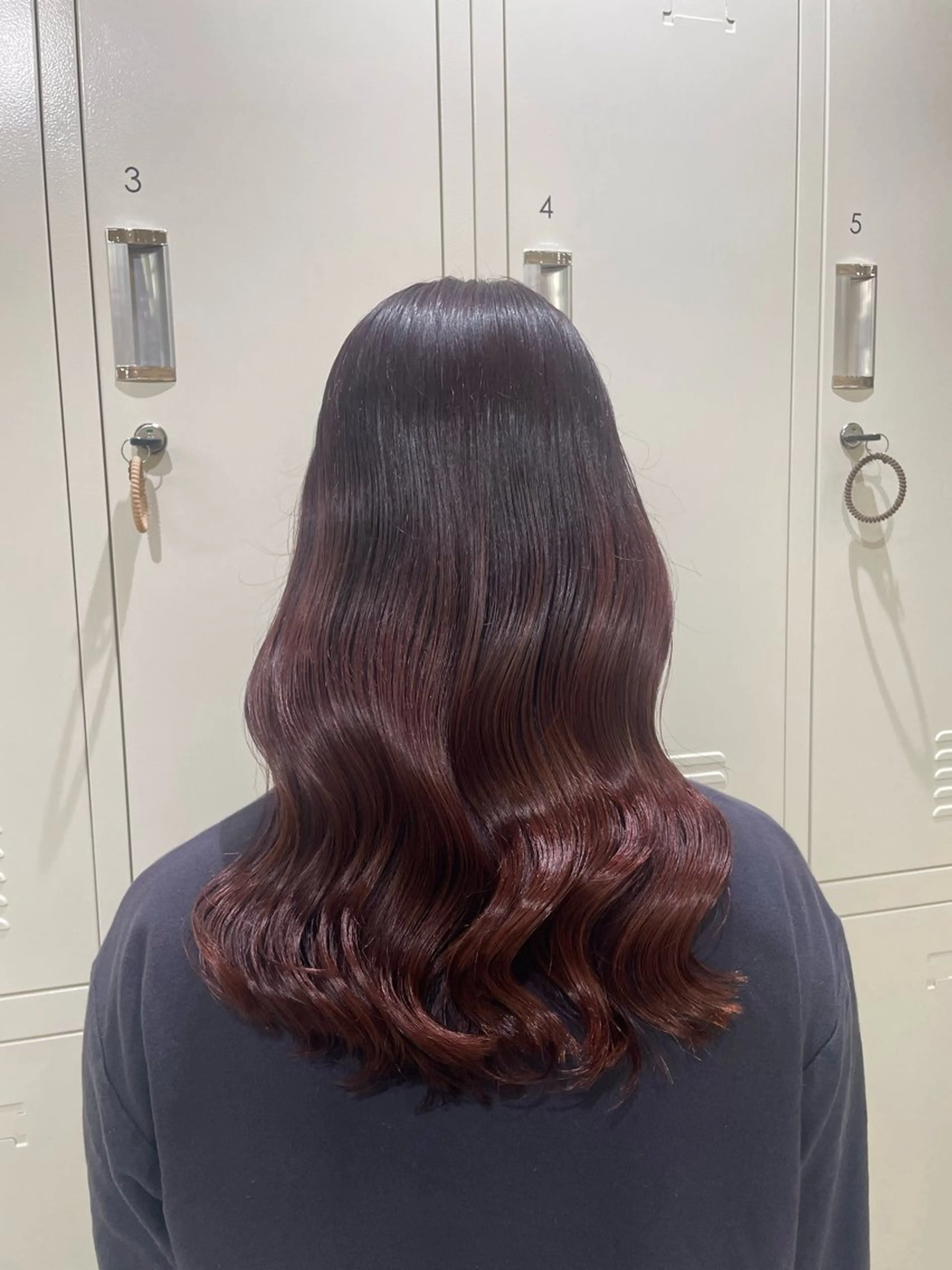 ロング ヘアカラー 縮毛矯正/アレンジ FACE。ゆのんのヘアスタイル