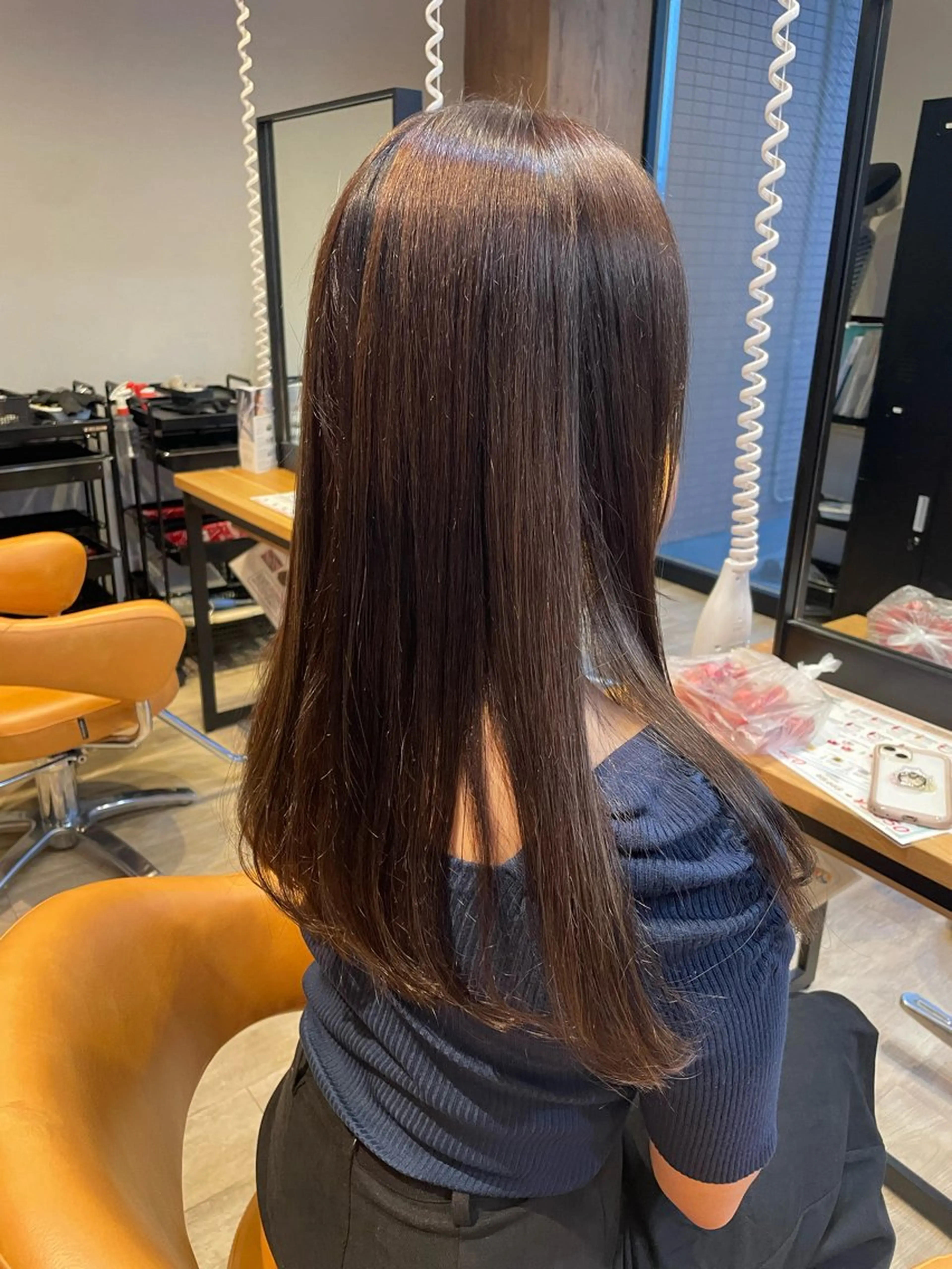 ロング カラー 髪質改善/ブリーチ 田代 龍我のヘアスタイル