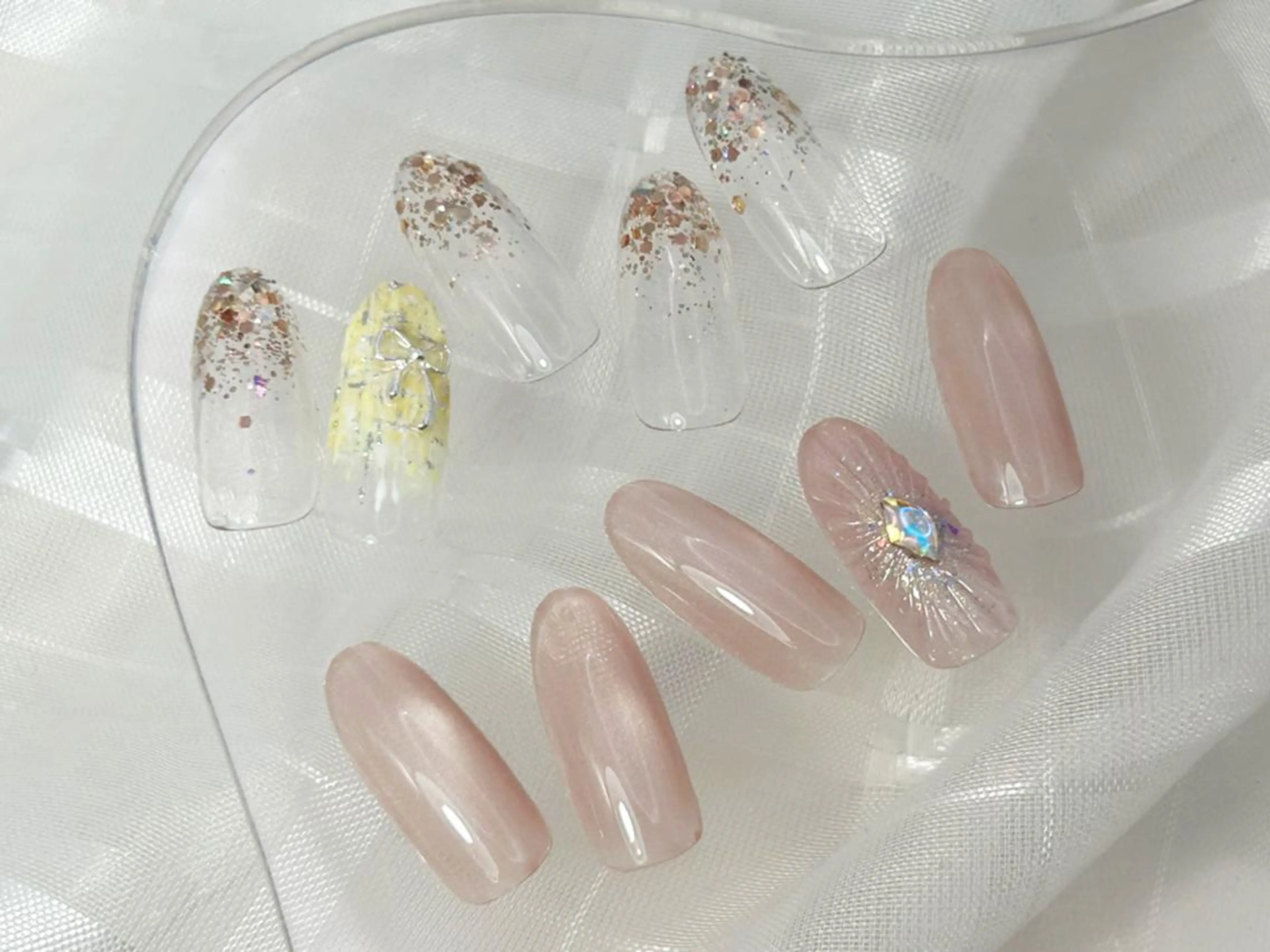 ネイル ハンドネイル orbe 芳長のネイルデザイン