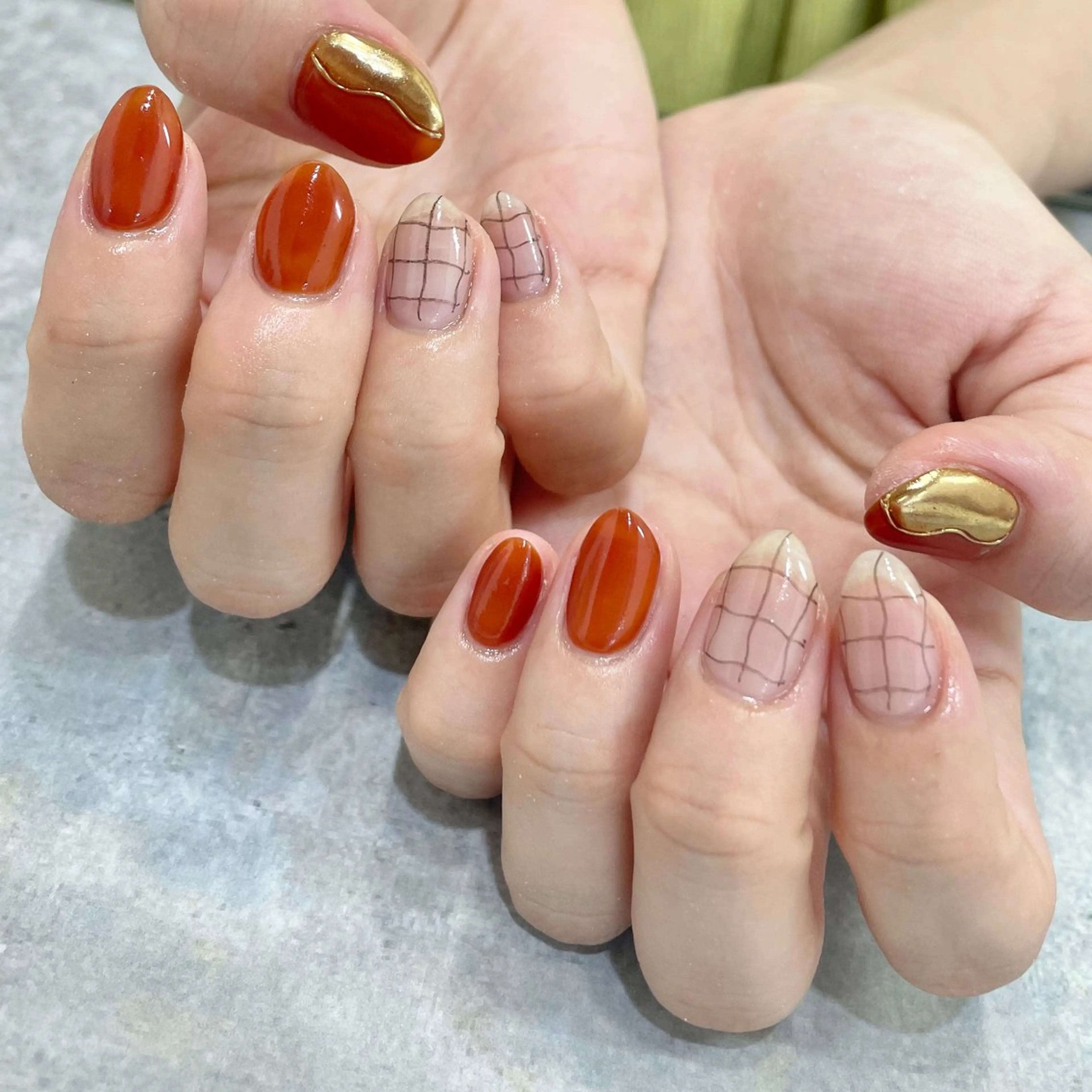 ネイル クリアネイル 氷ネイル・うるうるネイル 韓国ネイル マグネットネイル ミラーネイル ハンドネイル 園田 ソノダのネイルデザイン