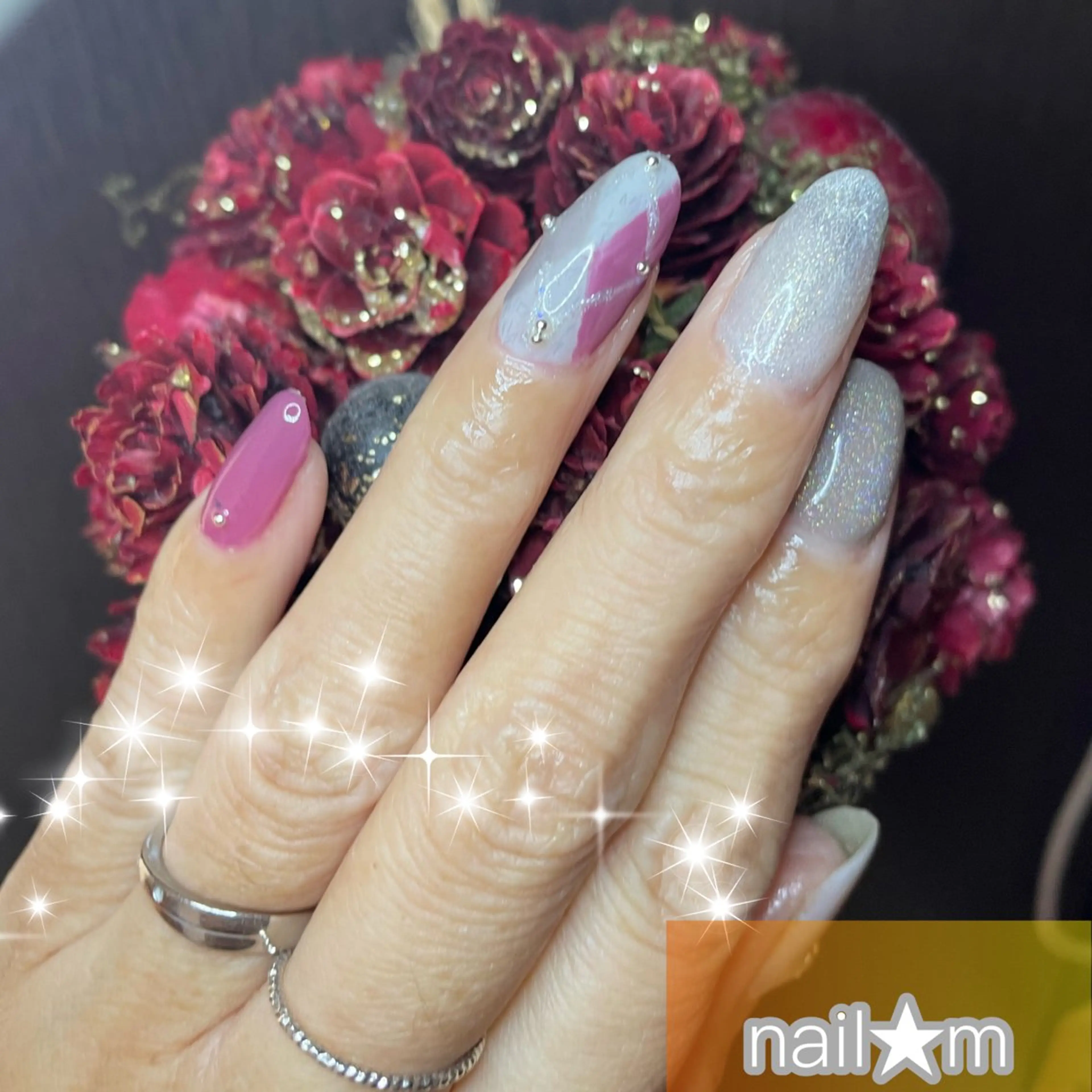 ネイル 冬ネイル クリスマス NAIL★M 真紀のネイルデザイン