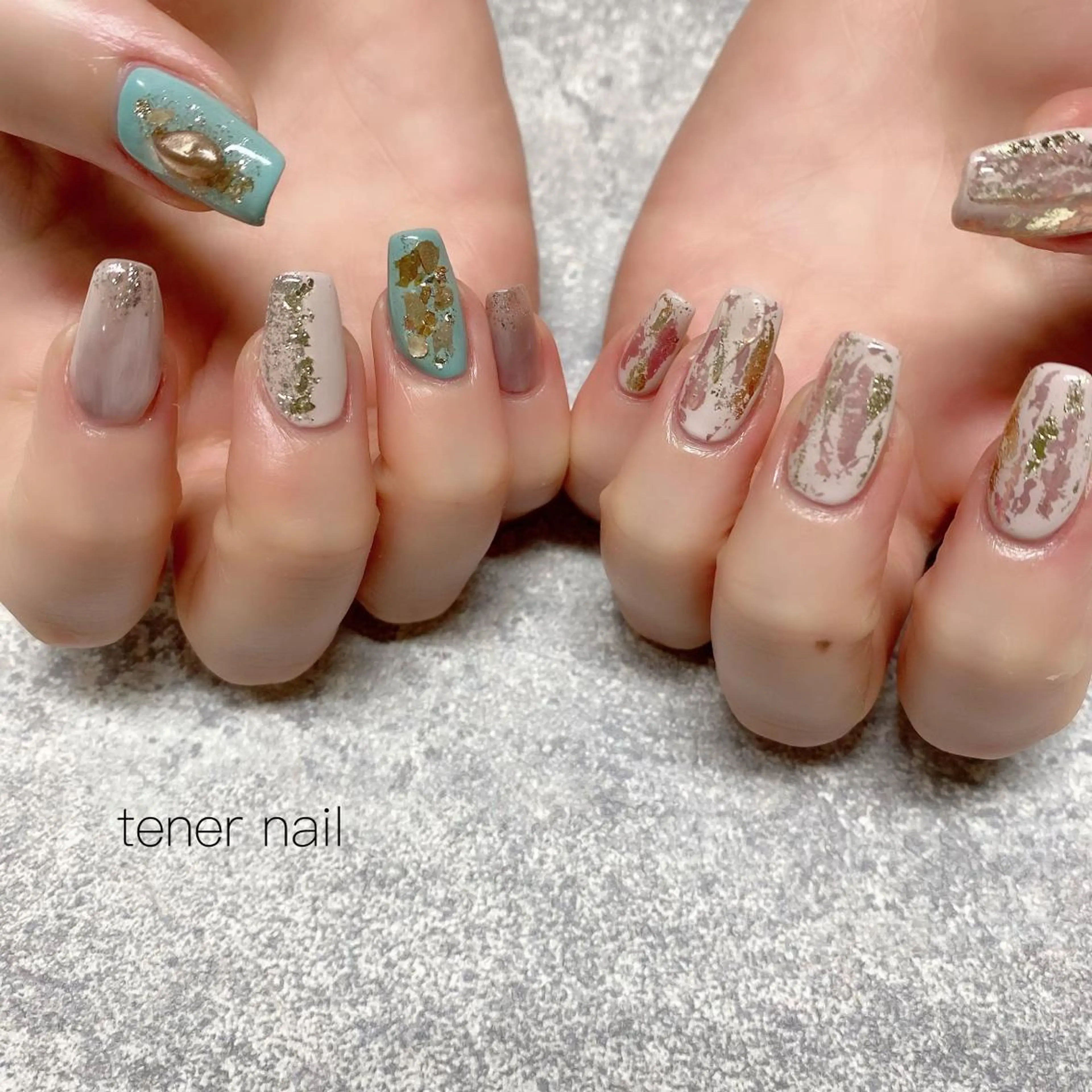 ネイル ニュアンスネイル テネルネイル tener nailのネイルデザイン