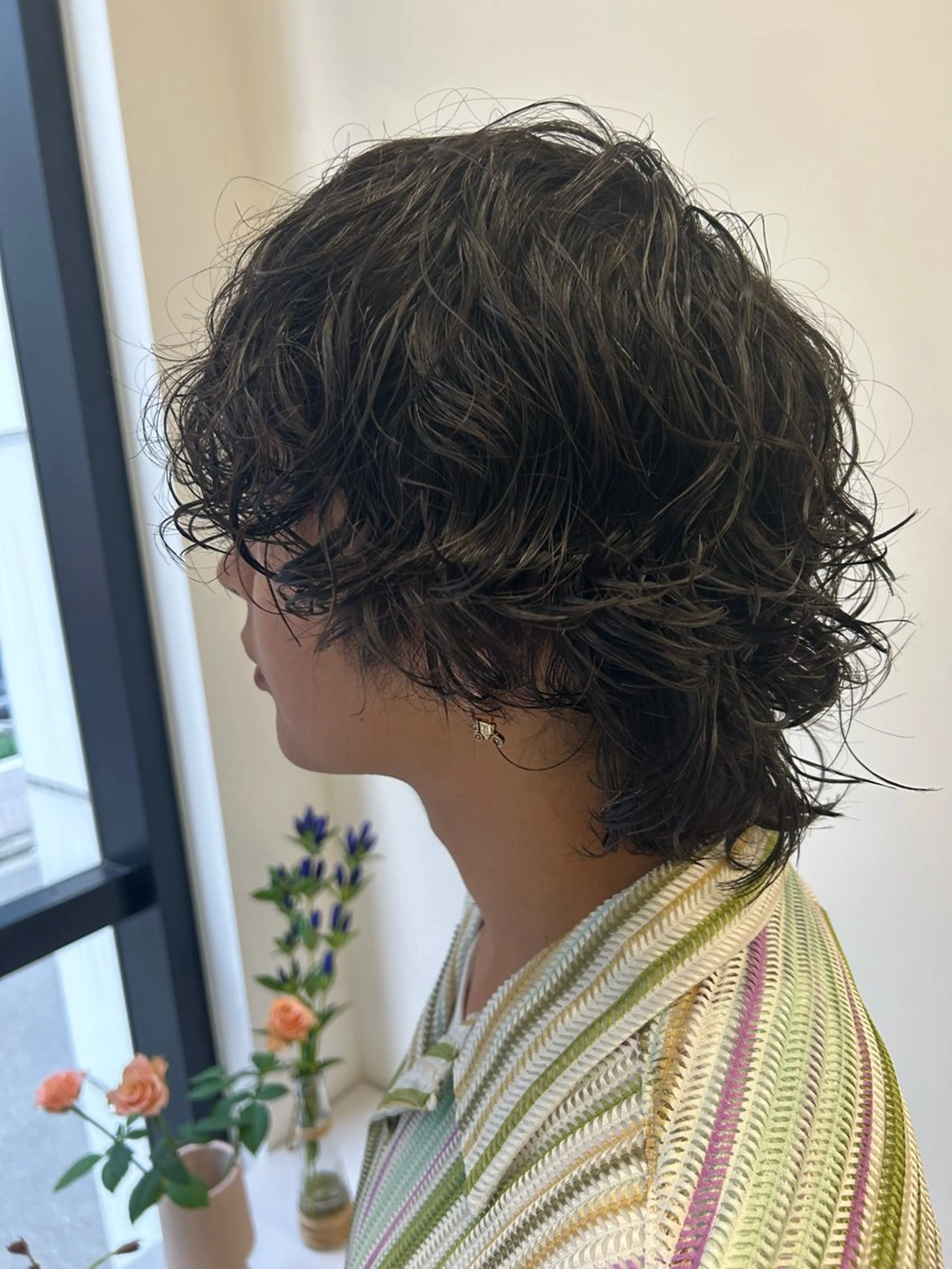 【メンズパーマ】カット+パーマの写真