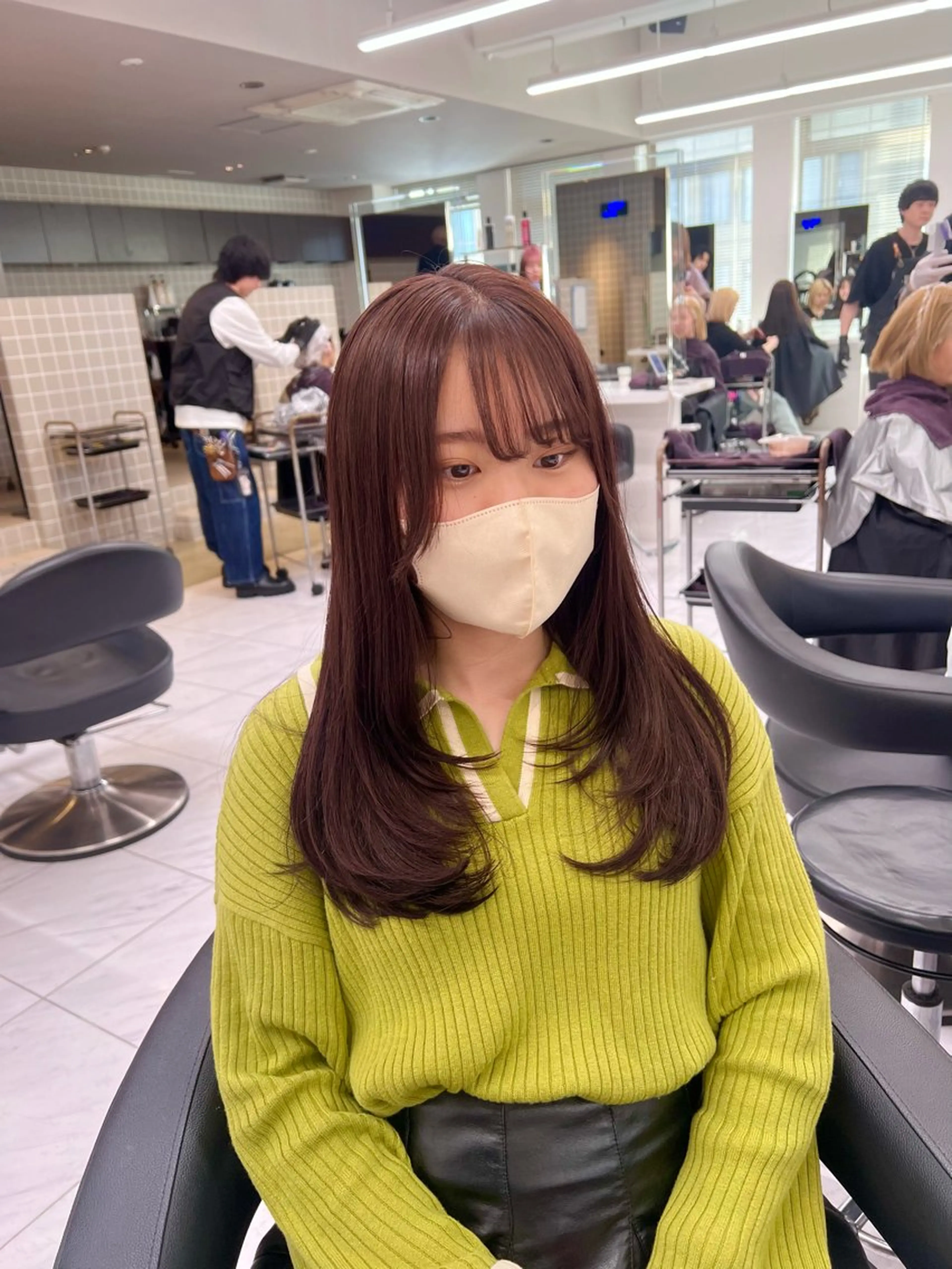 ロング カラー 💖札幌カラー 指名No.1💖玲奈のヘアスタイル